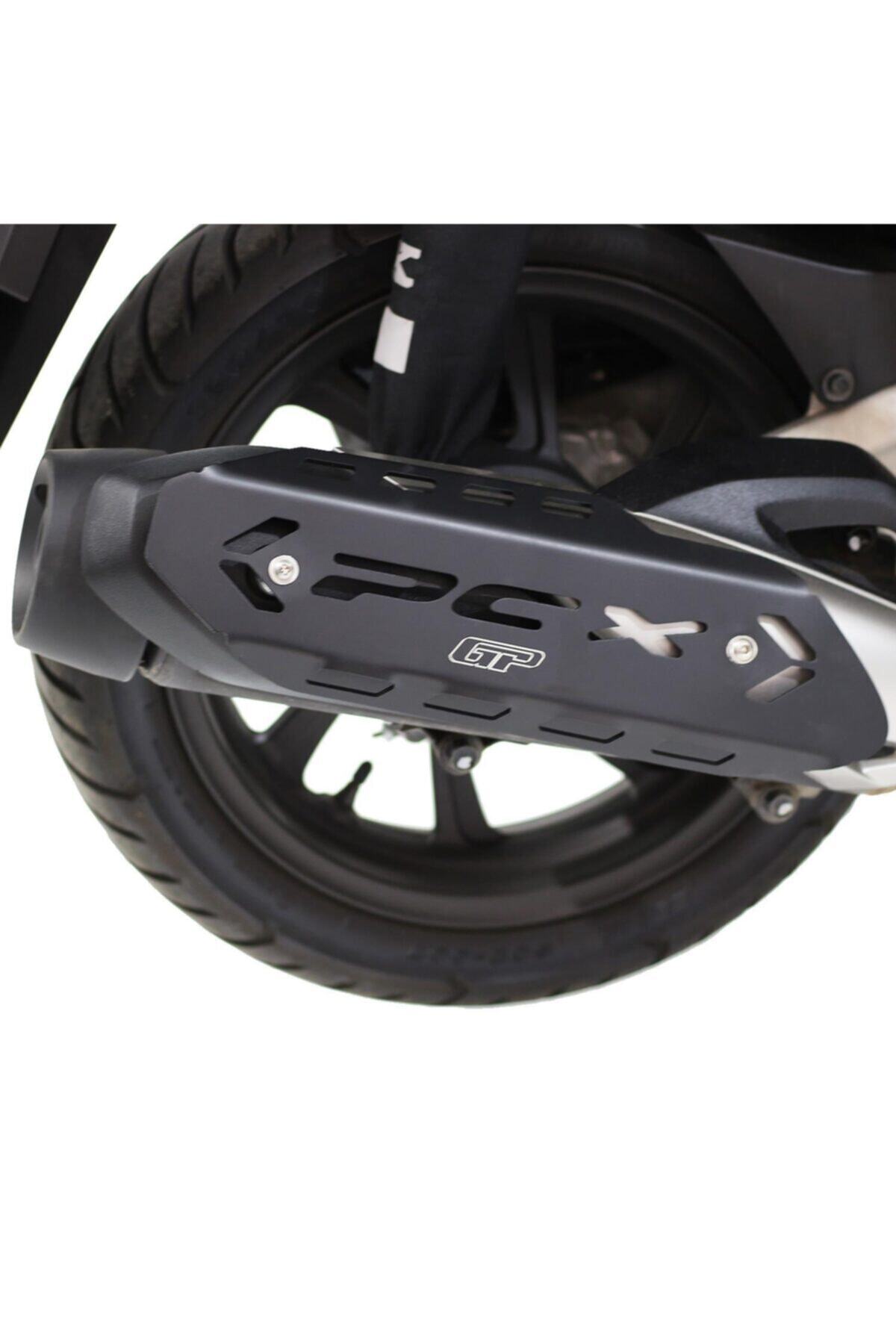 GP KOMPOZİT Honda Pcx 125-150 2018-2020 Uyumlu Egzoz Koruma Kapağ