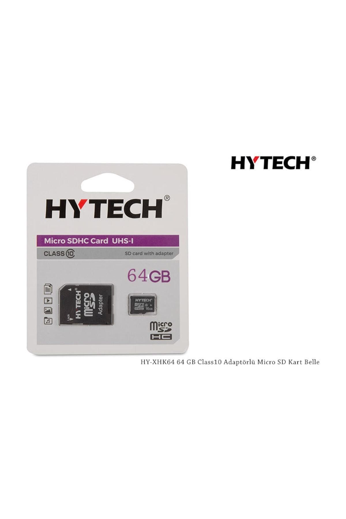 Hytech Hy-xhk64 64 Gb Class10 Adaptörlü Micro Sd Kart Bellek