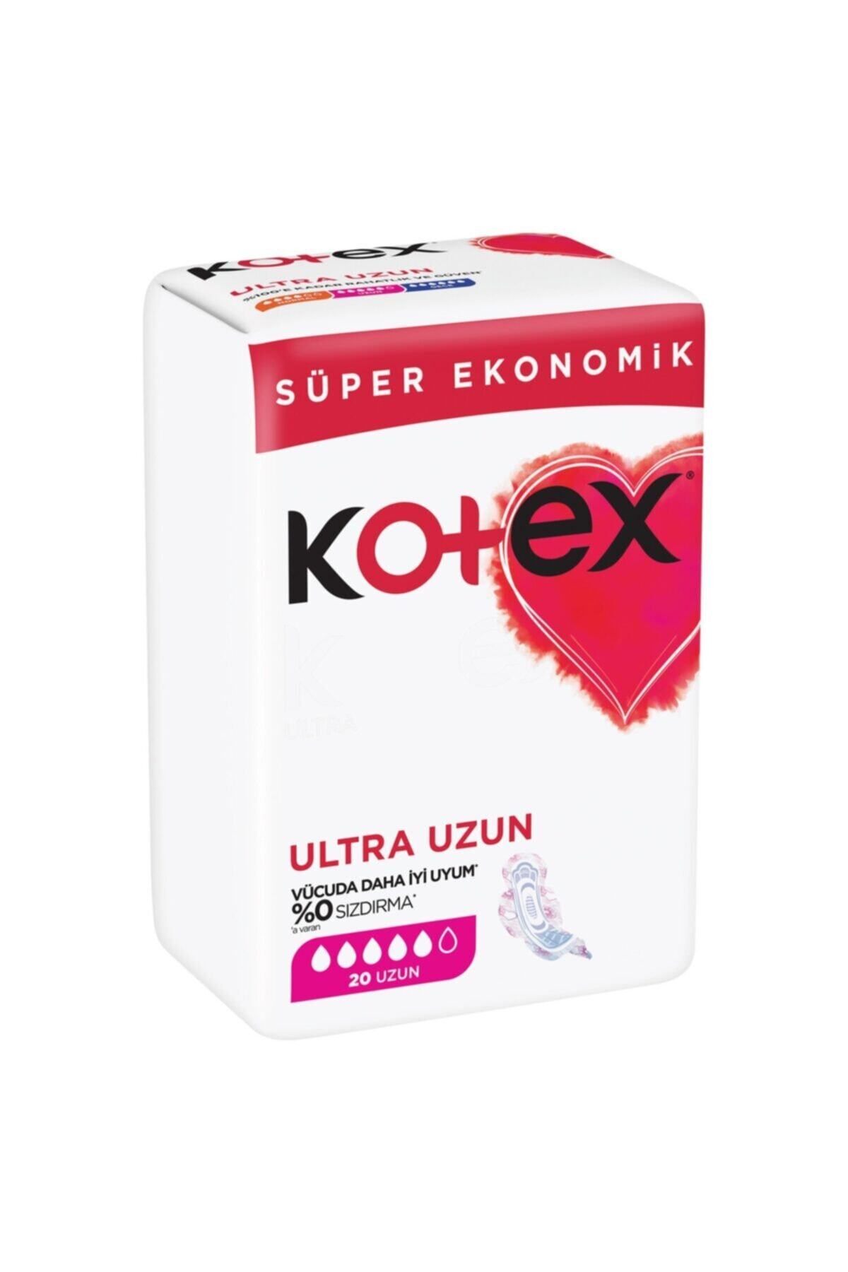 Kotex Süper Eko Ultra Uzun 20'li 6 Adet