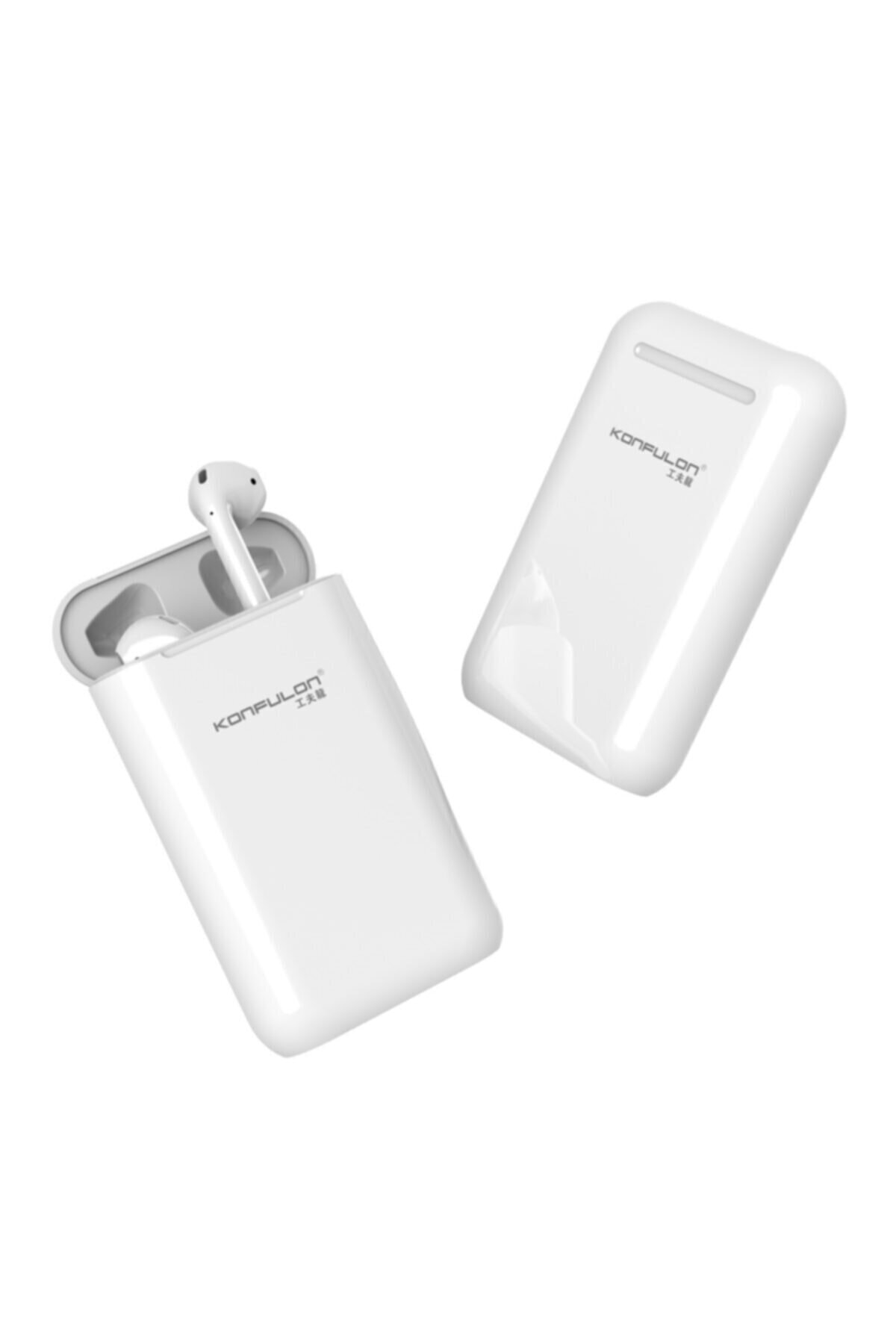 Konfulon Çok Satan Bts-08 Bluetooth Kulaklık + 5000 Mah Powerbank