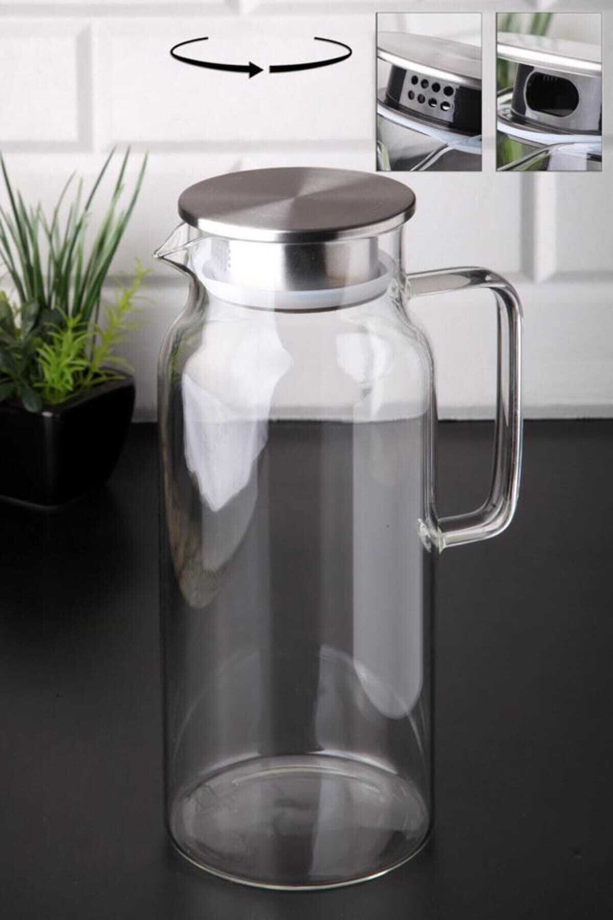 STAR KITCHEN Borosilikat Cam Sürahi 1200 Ml