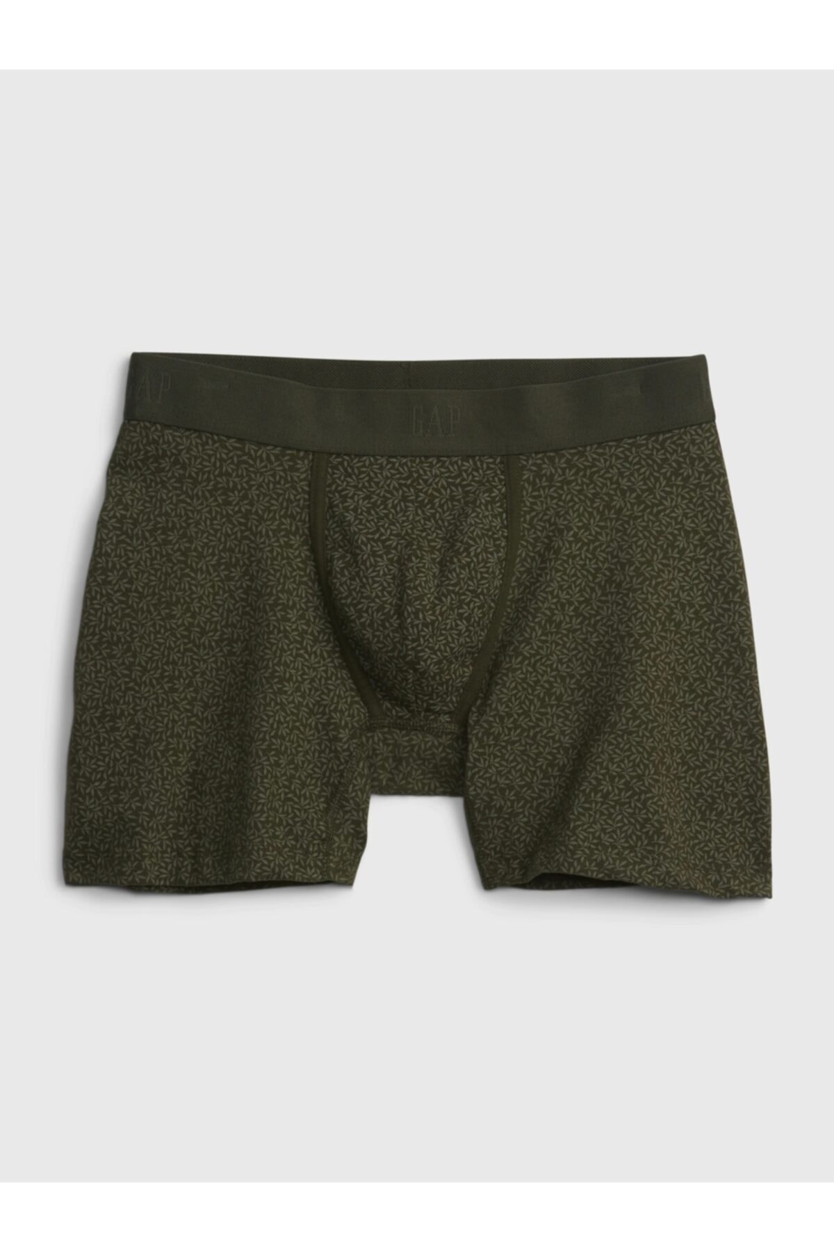 GAP Erkek Yeşil Desenli Boxer