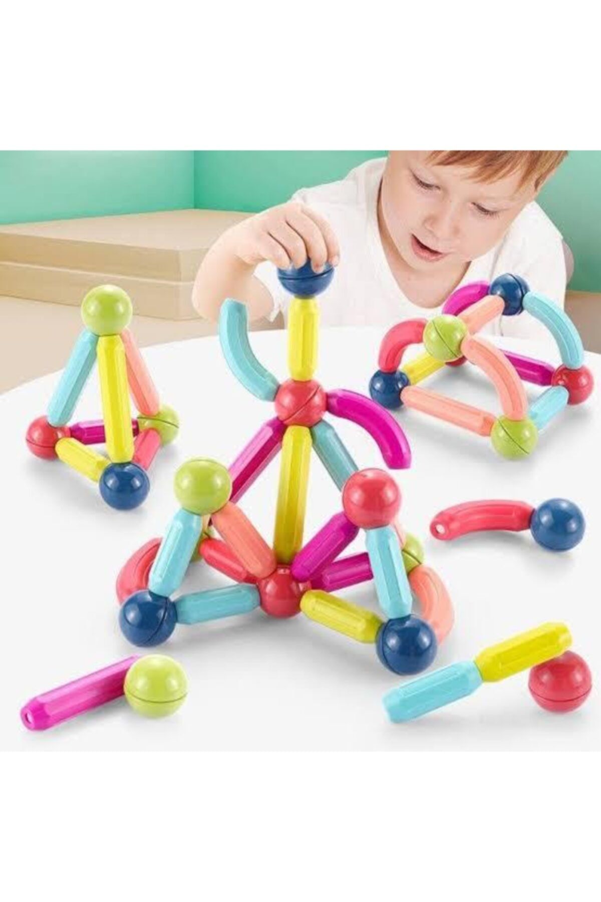 Magblock Magnetic Lego Sticks Brain Builder 42 Piece