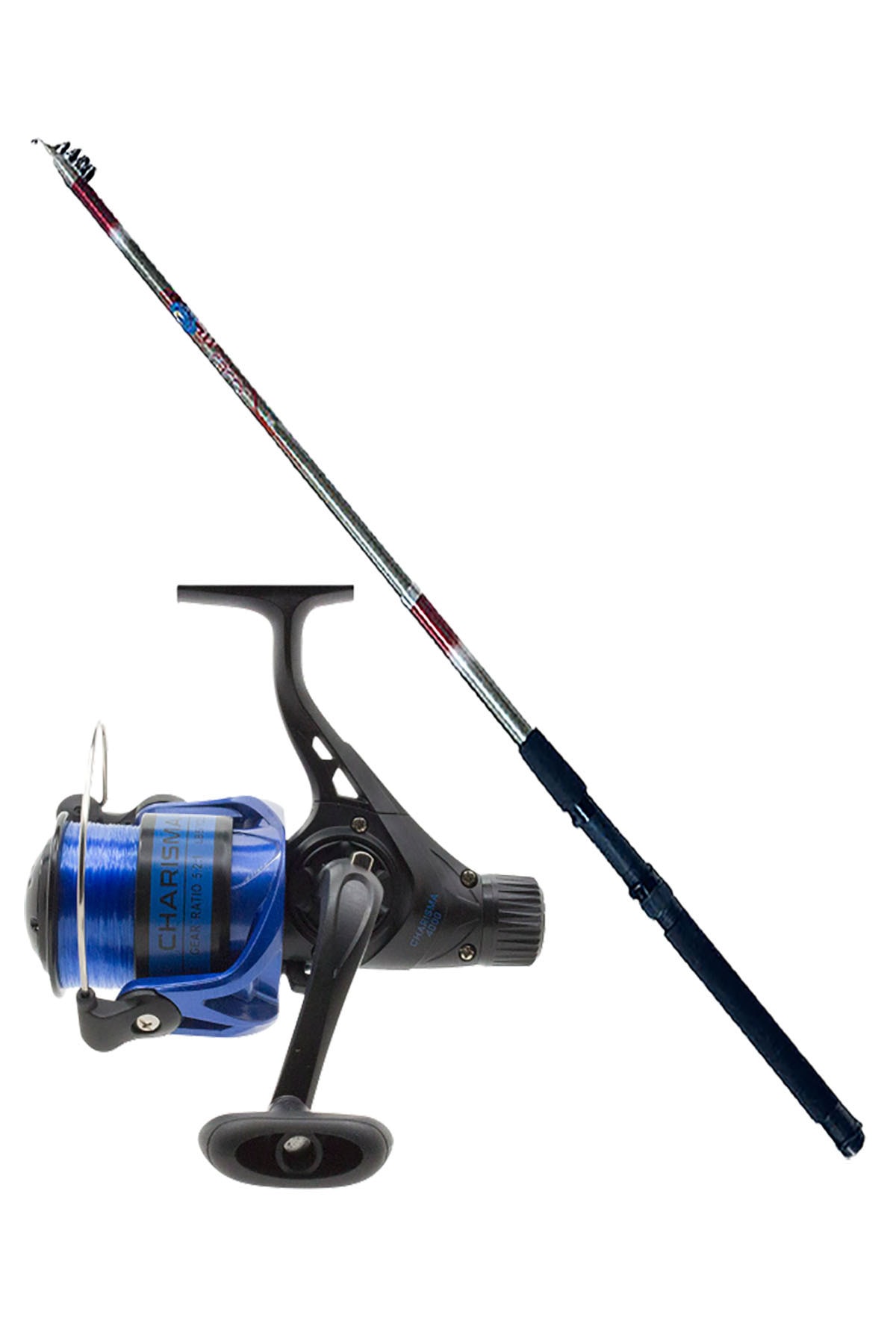 DFT Başlangıç Seti Yeni Racer 330cm 50-100gr Charisma Blue Misinalı Hediyeli)