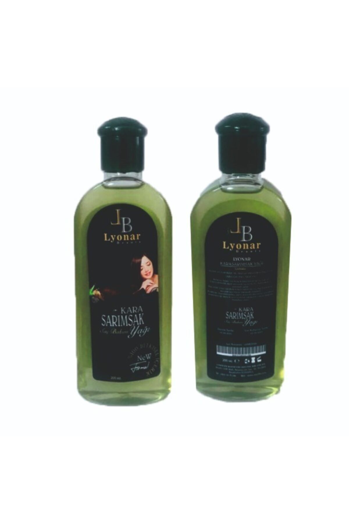 Lyonar Beauty Kara Sarımsak Yağı Dökülen Saçlara Özel 400ml(2 Adet)