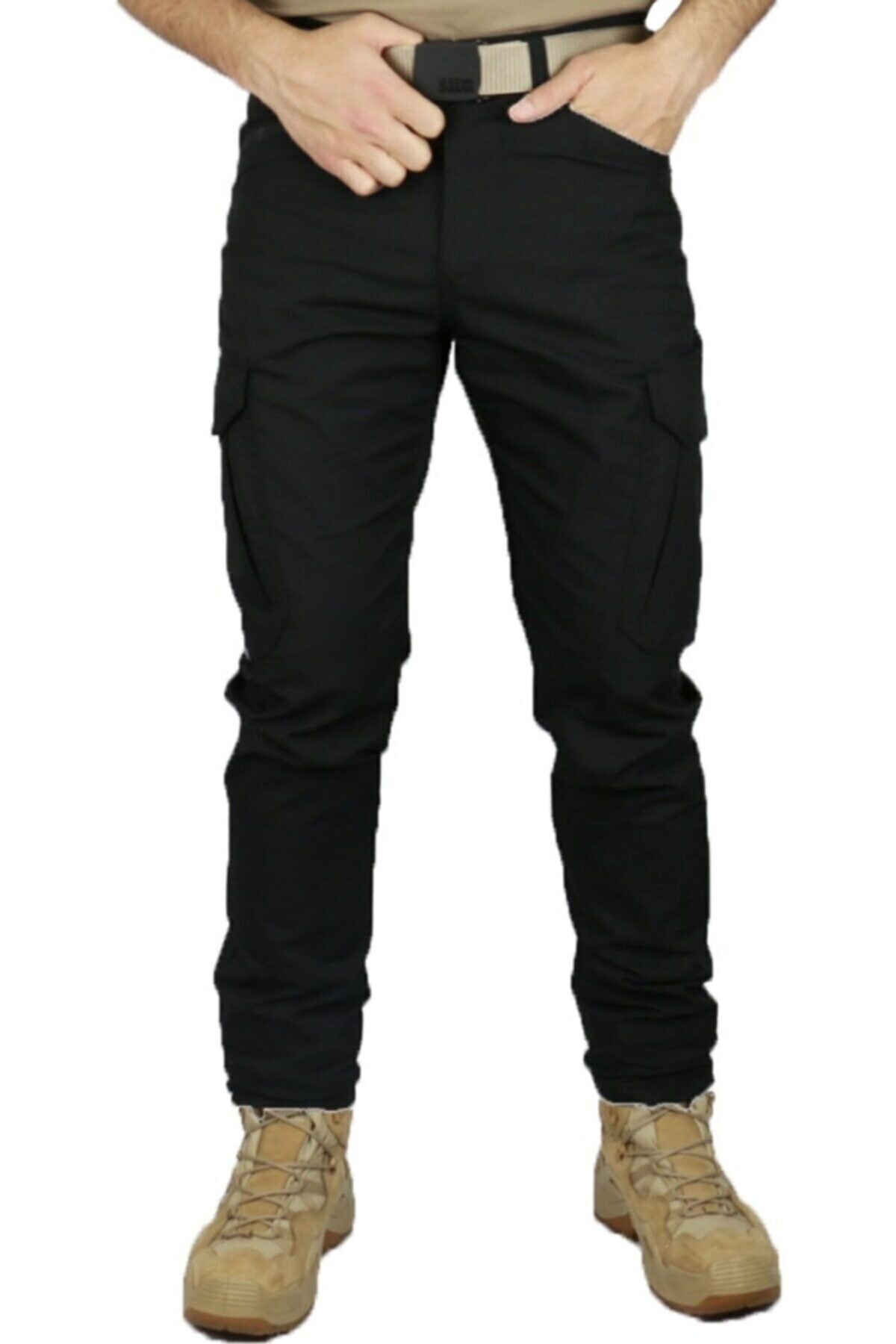 Achats Fiable Unisex Treeking Tactical Pantolon Siyah