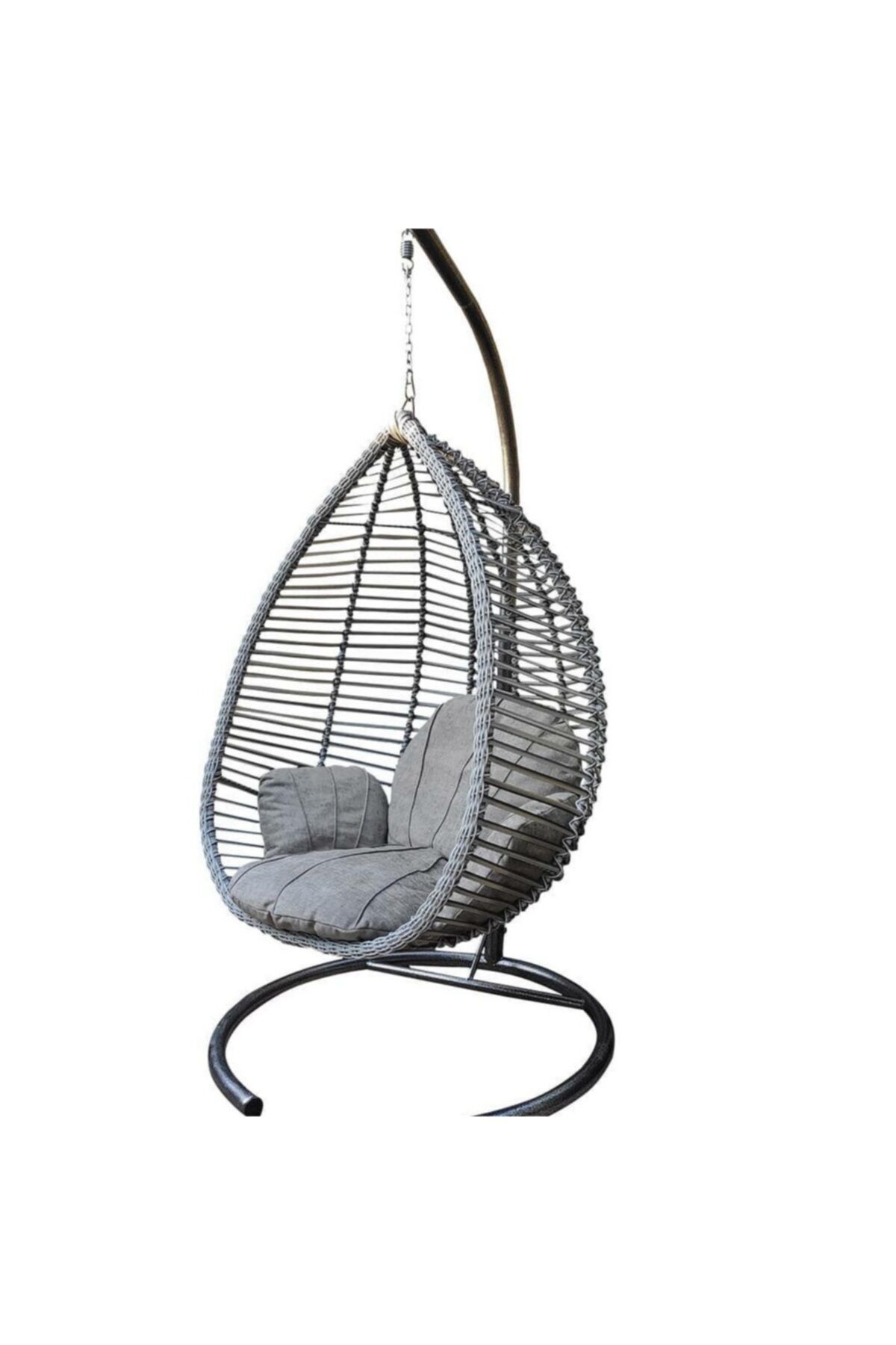 rattanswing Bahce Salıncağı Rattan Tek Kişilik