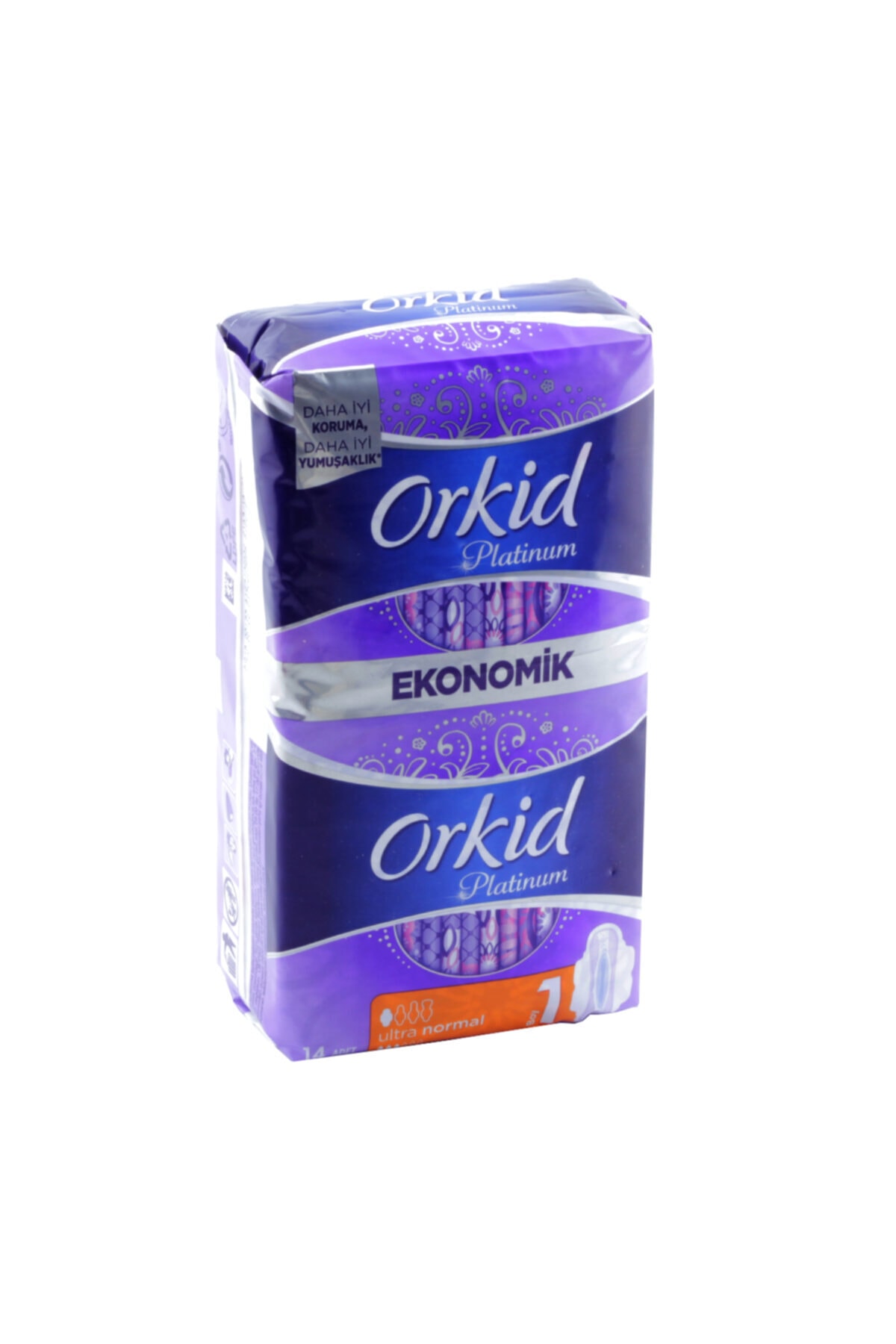 Orkid Hijyenik Ped Platinum Eko Normal 2'li