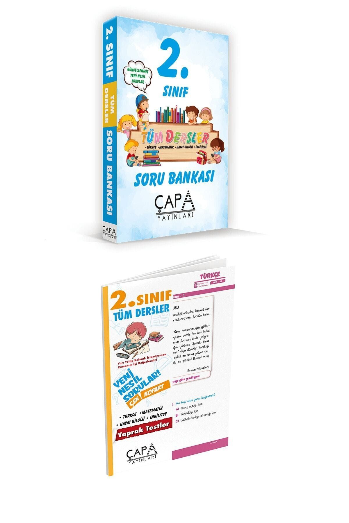 ÇAPA YAYINLARI 2.sınıf Tüm Dersler Seti ( 2 Kitap )