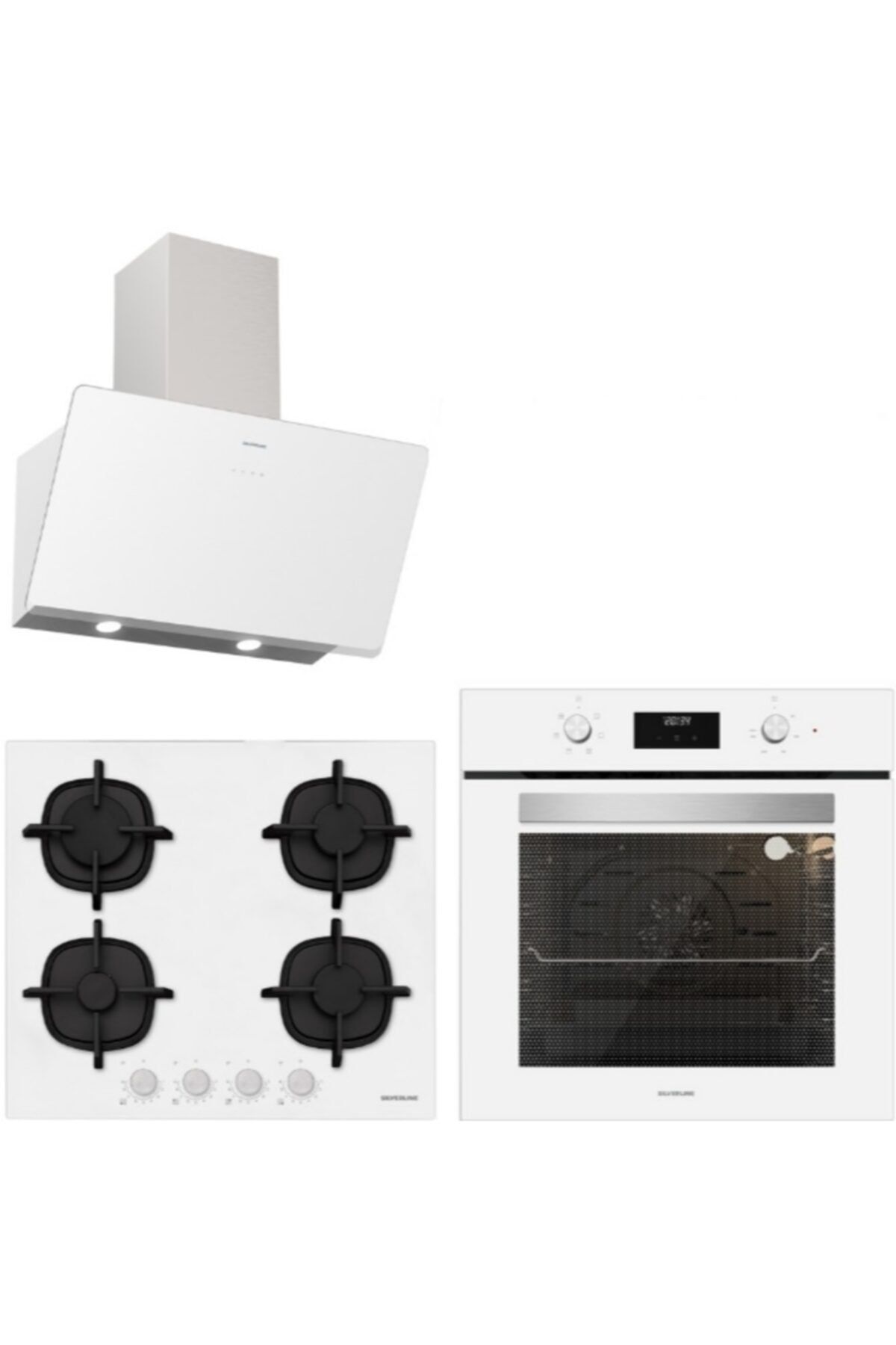 Silverline Sılverlıne Ankastre Set (bo6502w02-3457 Soho-cs5427w01)