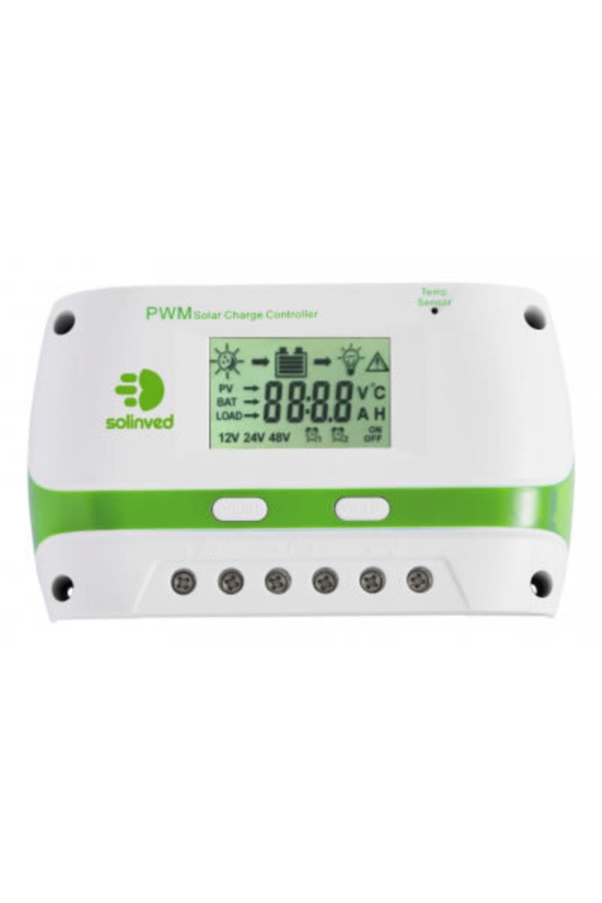 SOLİNVED 10a 12/24 Pwm Şarj Kontrol Cihazı