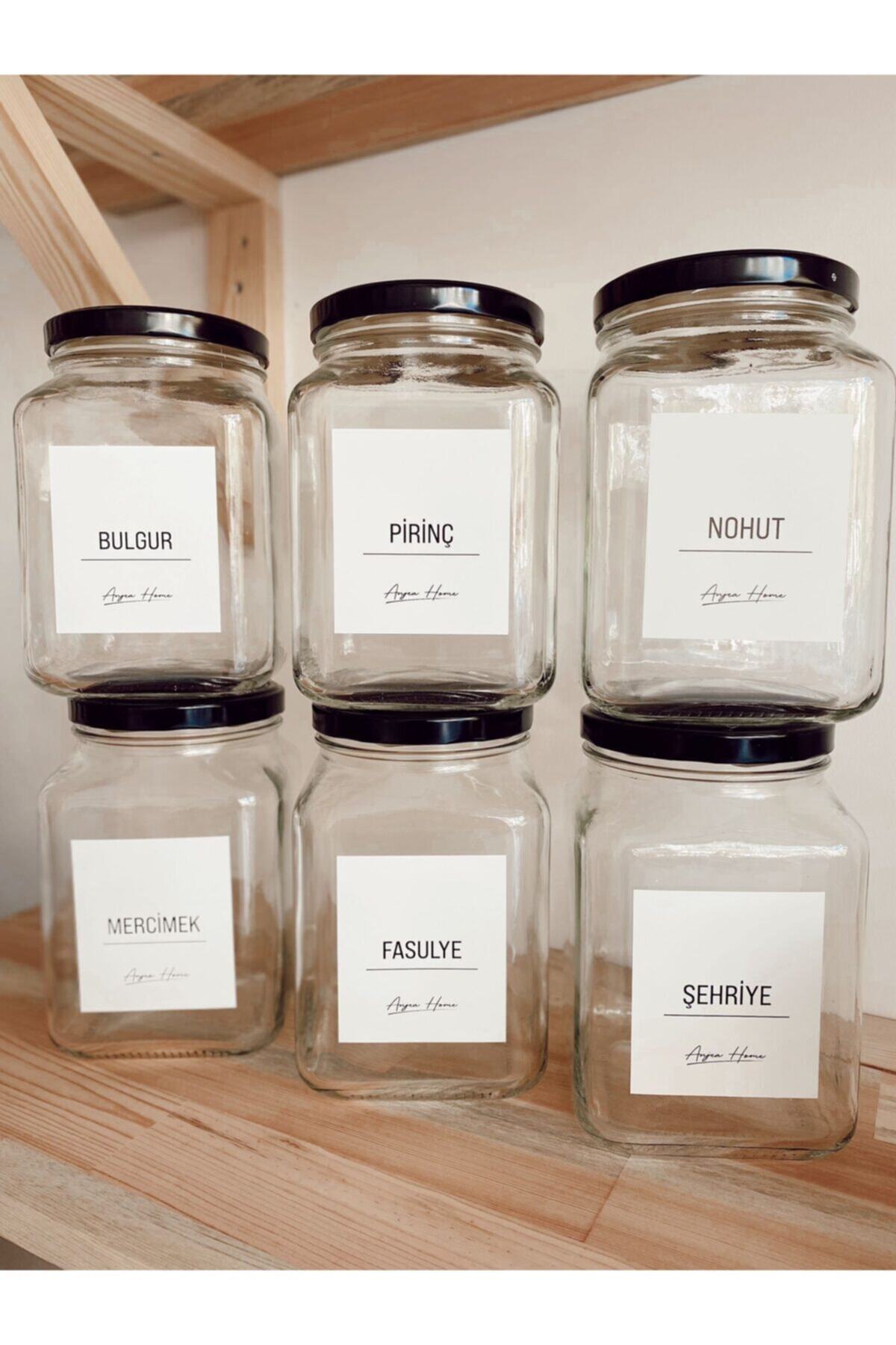 ANJEAHOME 6'lı Bakliyat Seti 1600 ml