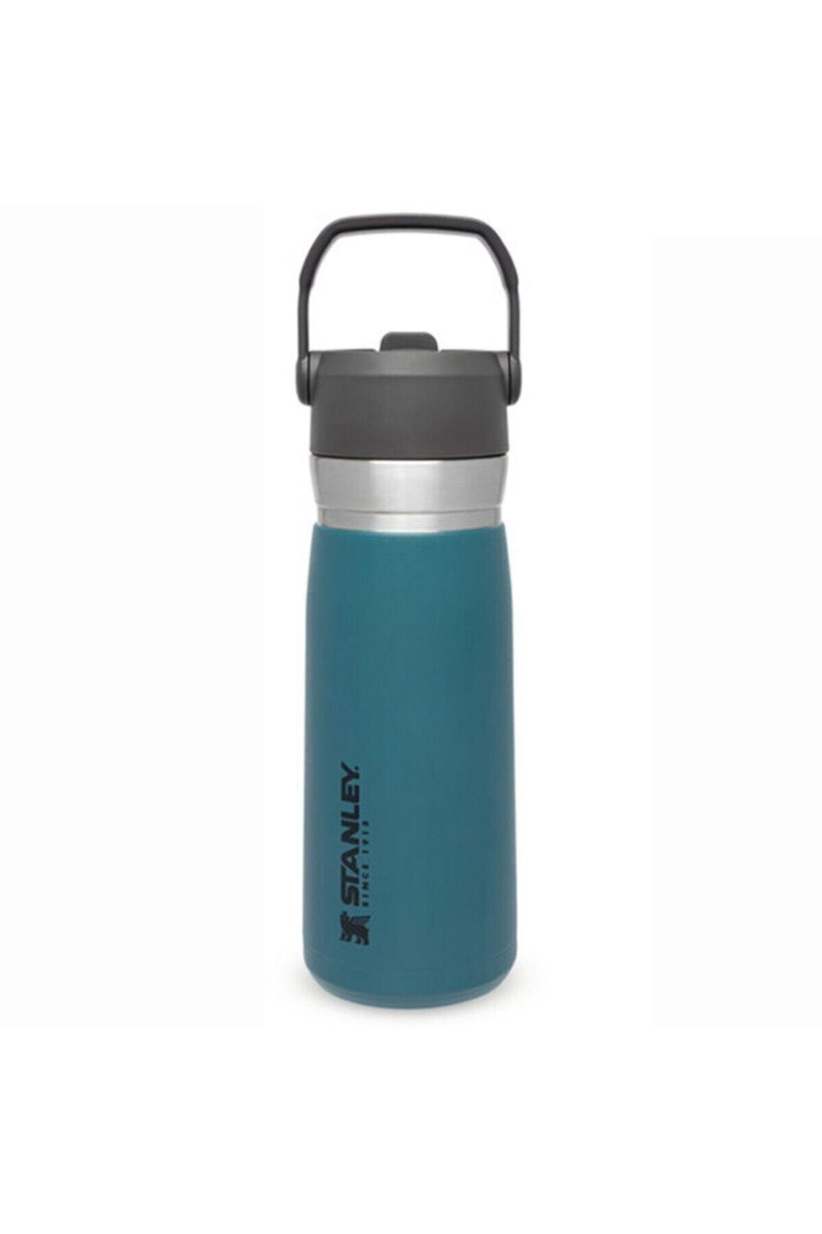 Stanley 0.65 Lt The Iceflow Pipetli Paslanmaz Çelik Soğuk Su Termosu Mavi