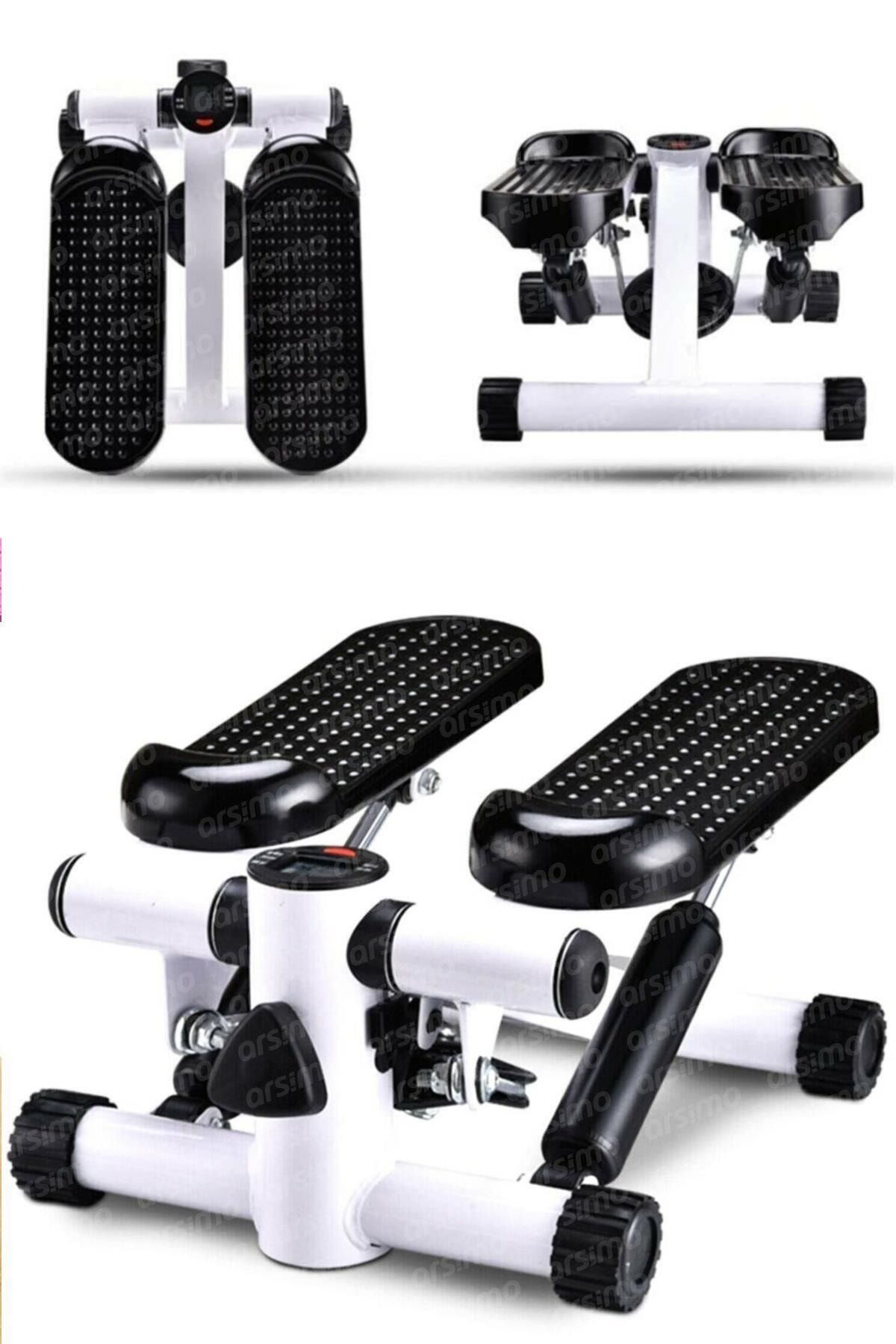 TrendBey Brc Toptan Lcd Ekranlı Step Adım Direnç Koşu Bandı Hava Tırmanıcısı Egzersiz Spor Aleti Mark