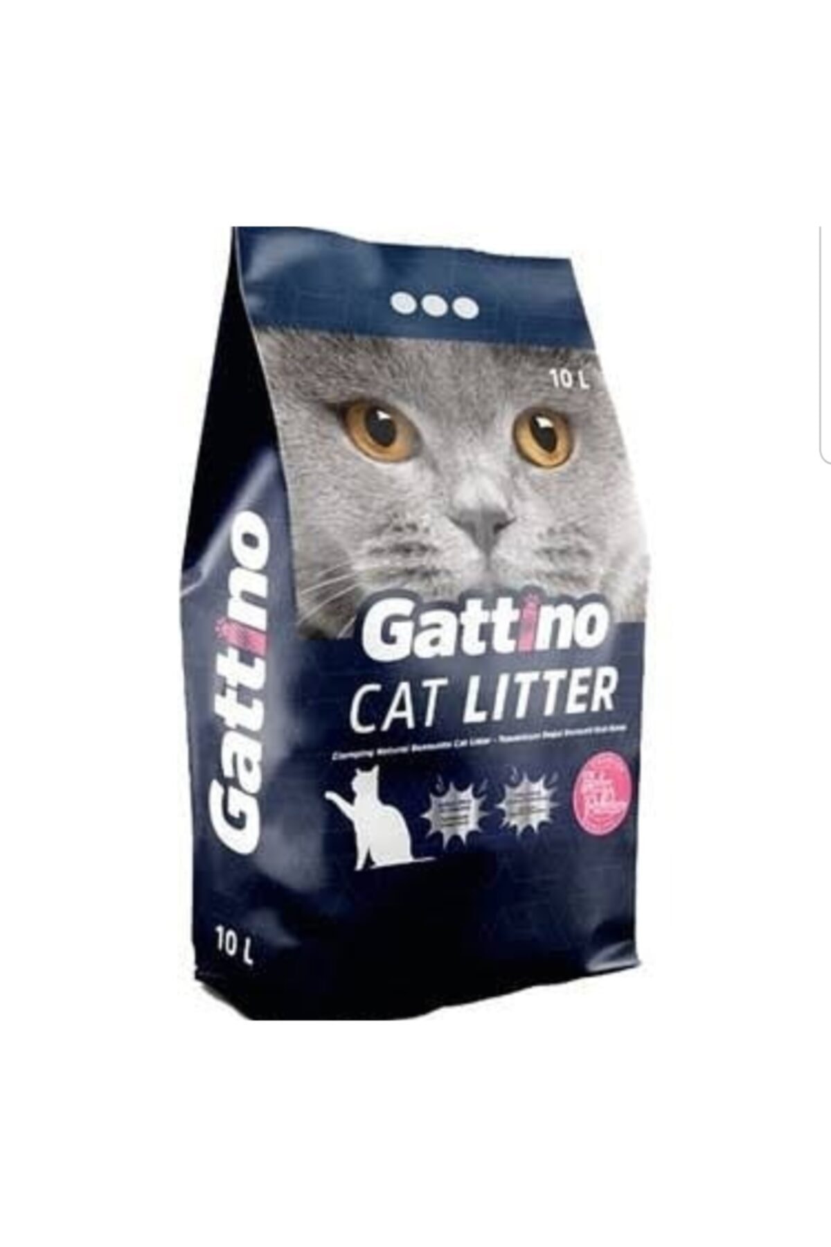 Gattinoni Gatiino Organik Kedi Kumu Bebek Pudrası Kokulu 5 Kg