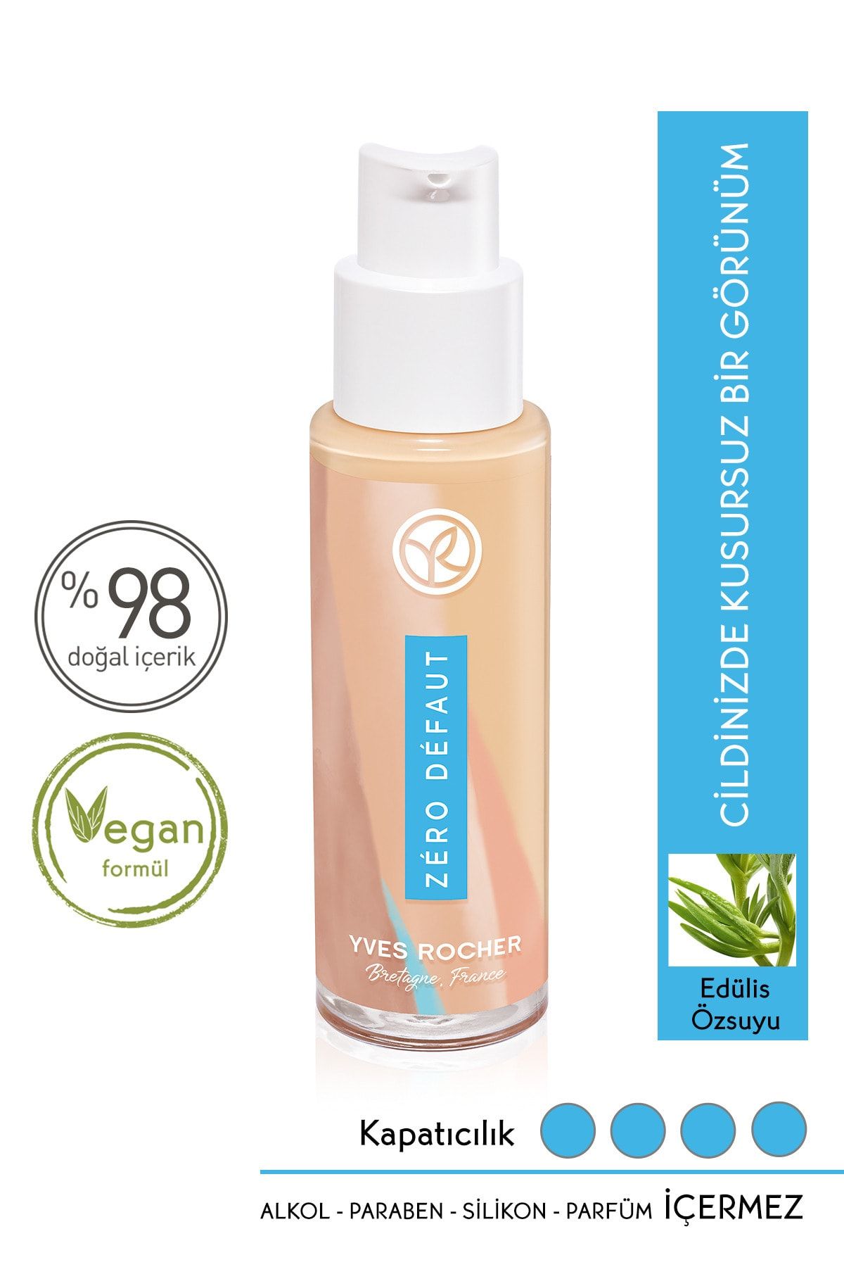 Yves Rocher Kusursuz Ten Fondöten- Bej 150 30ml