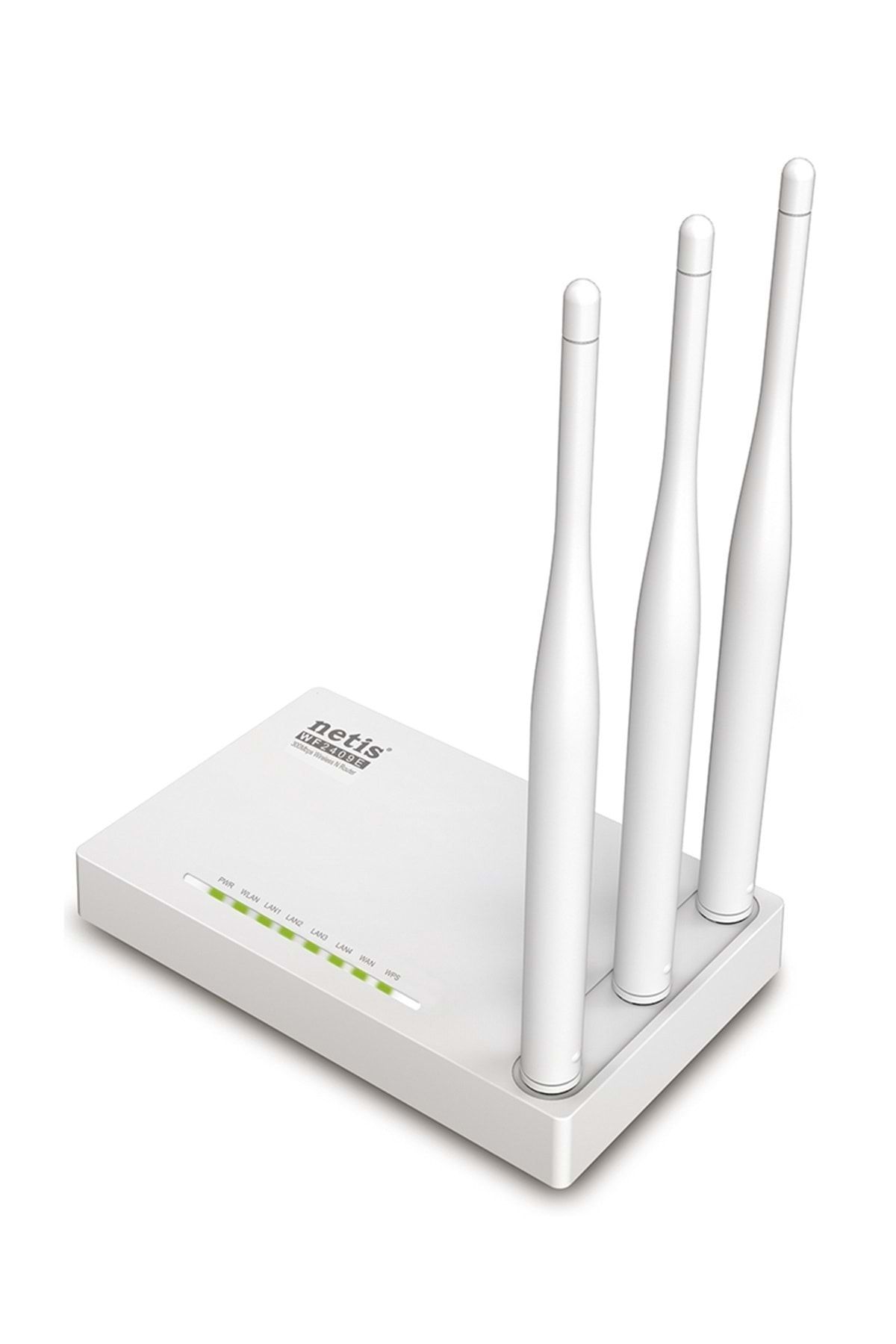 Netis Wf2409e 300 Mbps 2.4 Ghz 1*fe Wan+4*fe Lan 3*5 Dbi Anten Ap+re Router