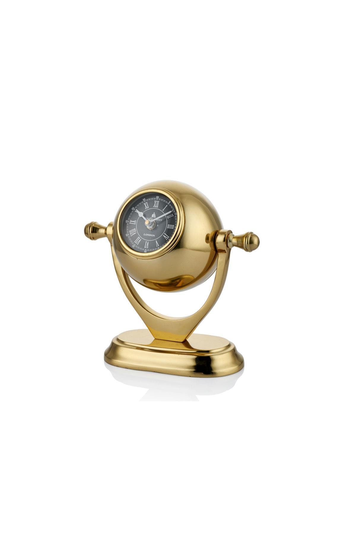 LAMEDORE Naver Gold Masa Saati 22x10.8x