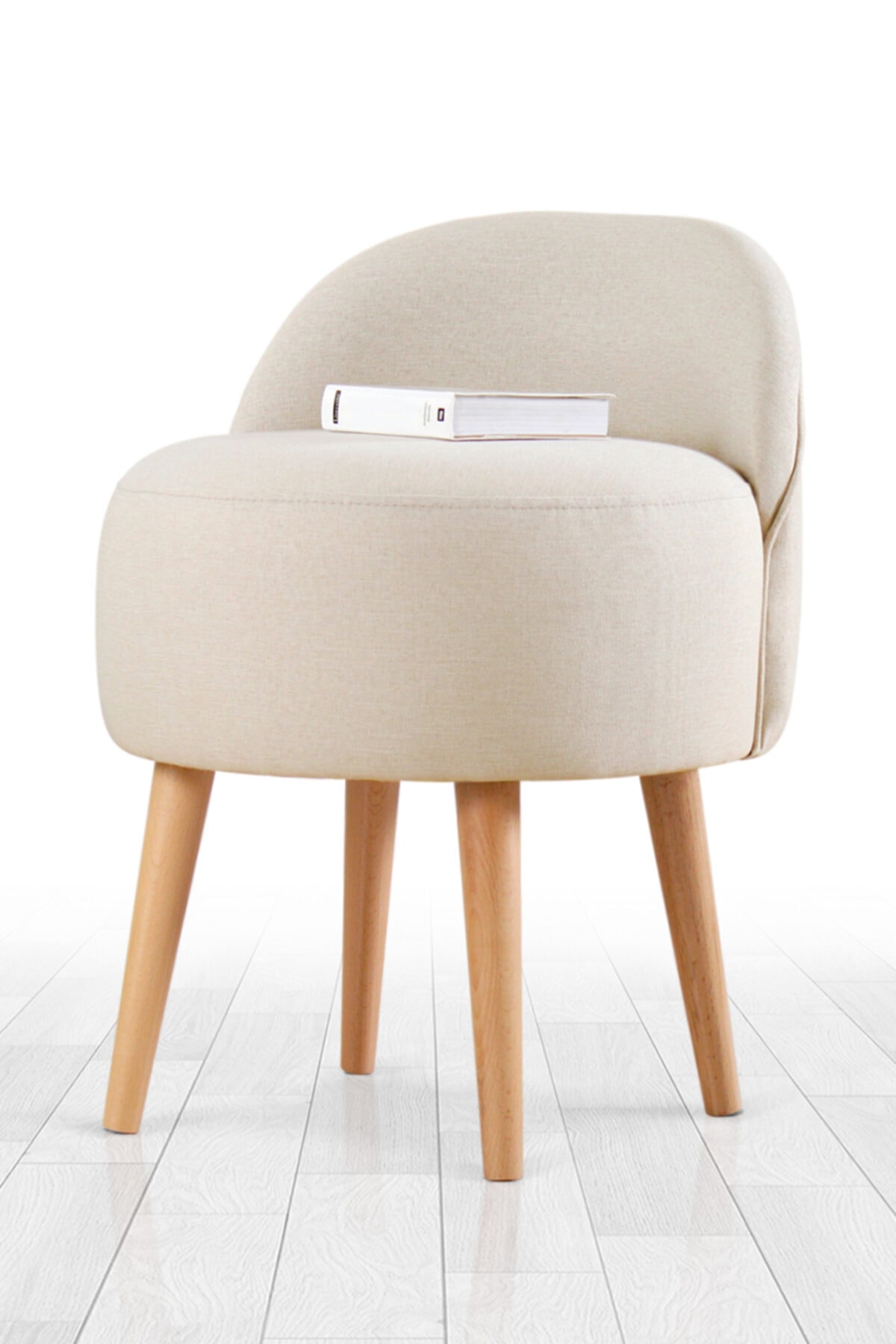Lorencehome Corvile Puf - Krem