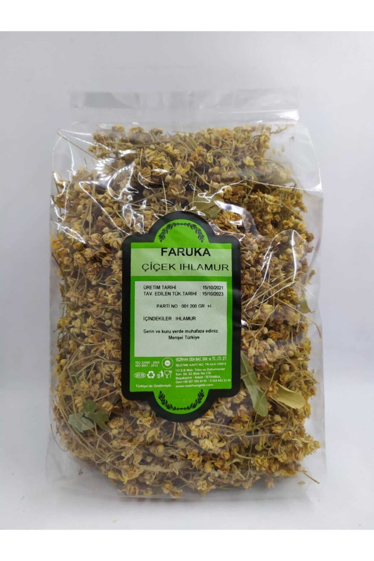 Faruka Kahve Gross Çiçek Ihlamur Lüks+ (200gr)