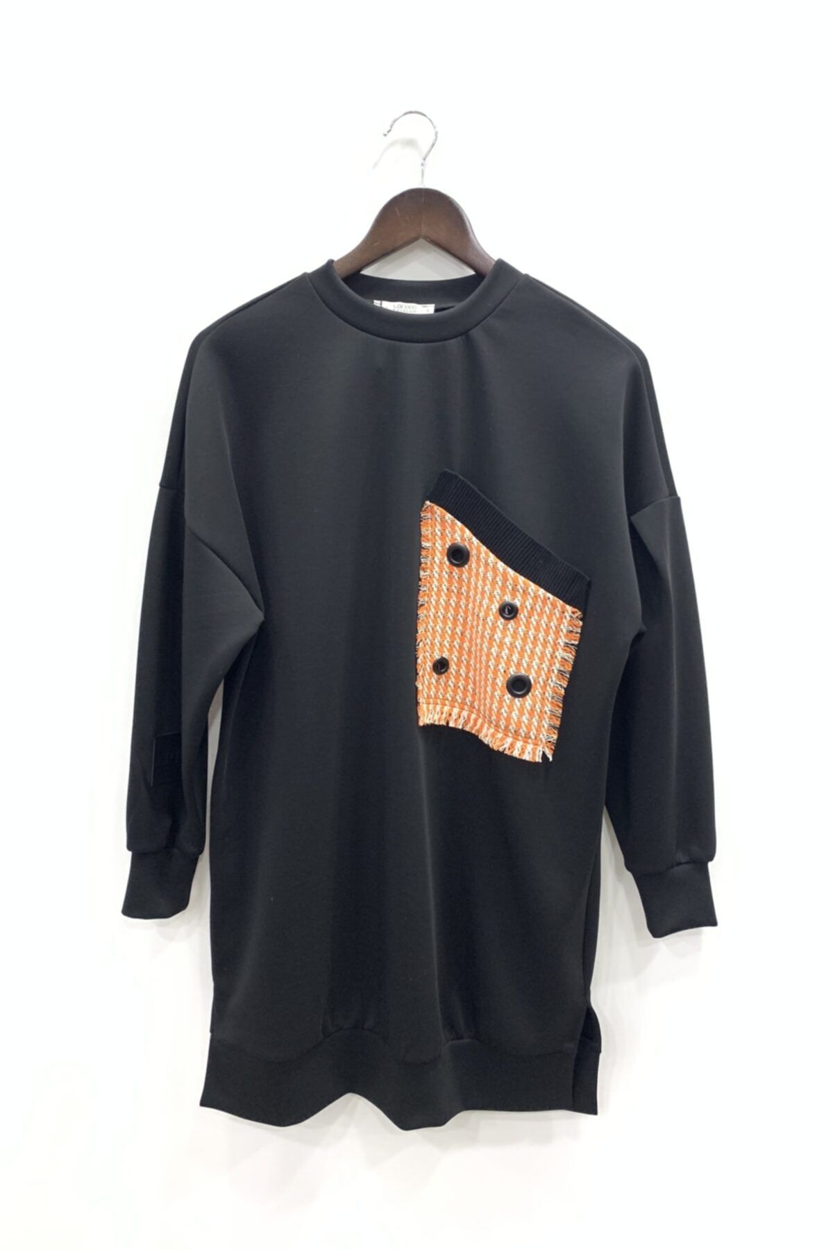 SOUL BY LOREEN FASHİON Ethkee Soul Örme Cepli Tunik