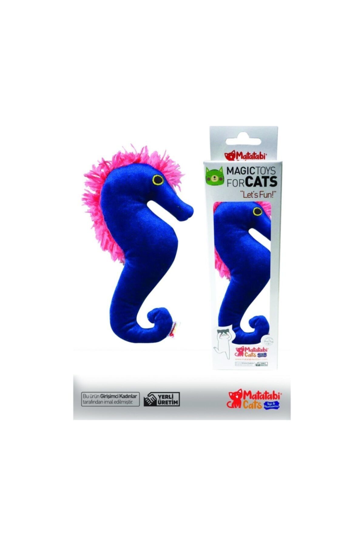 Matatabi Cats Soi Kedi Oyuncagı Mavi 26 cm