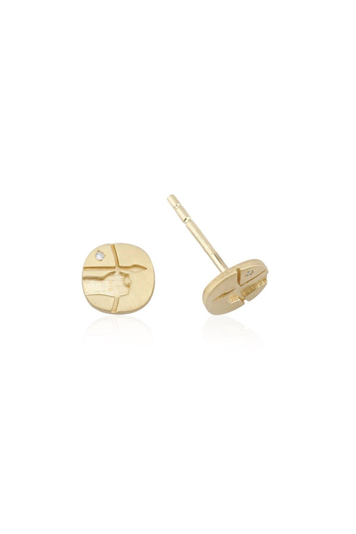 Parle Jewellery Pırlantalı Figür Küpe Paf0013