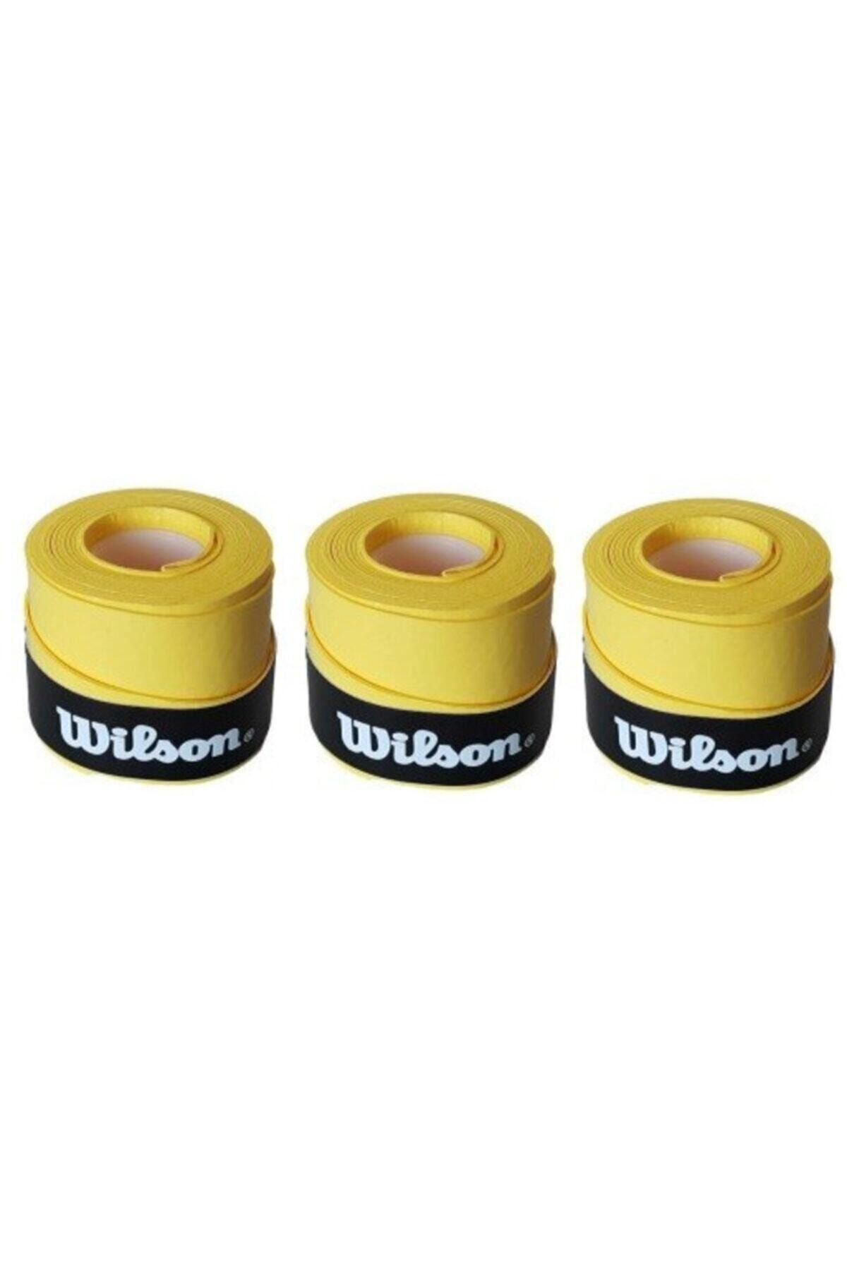 Wilson 3 Adet Comfort Bowl O'grips Tekli Sarı Grip