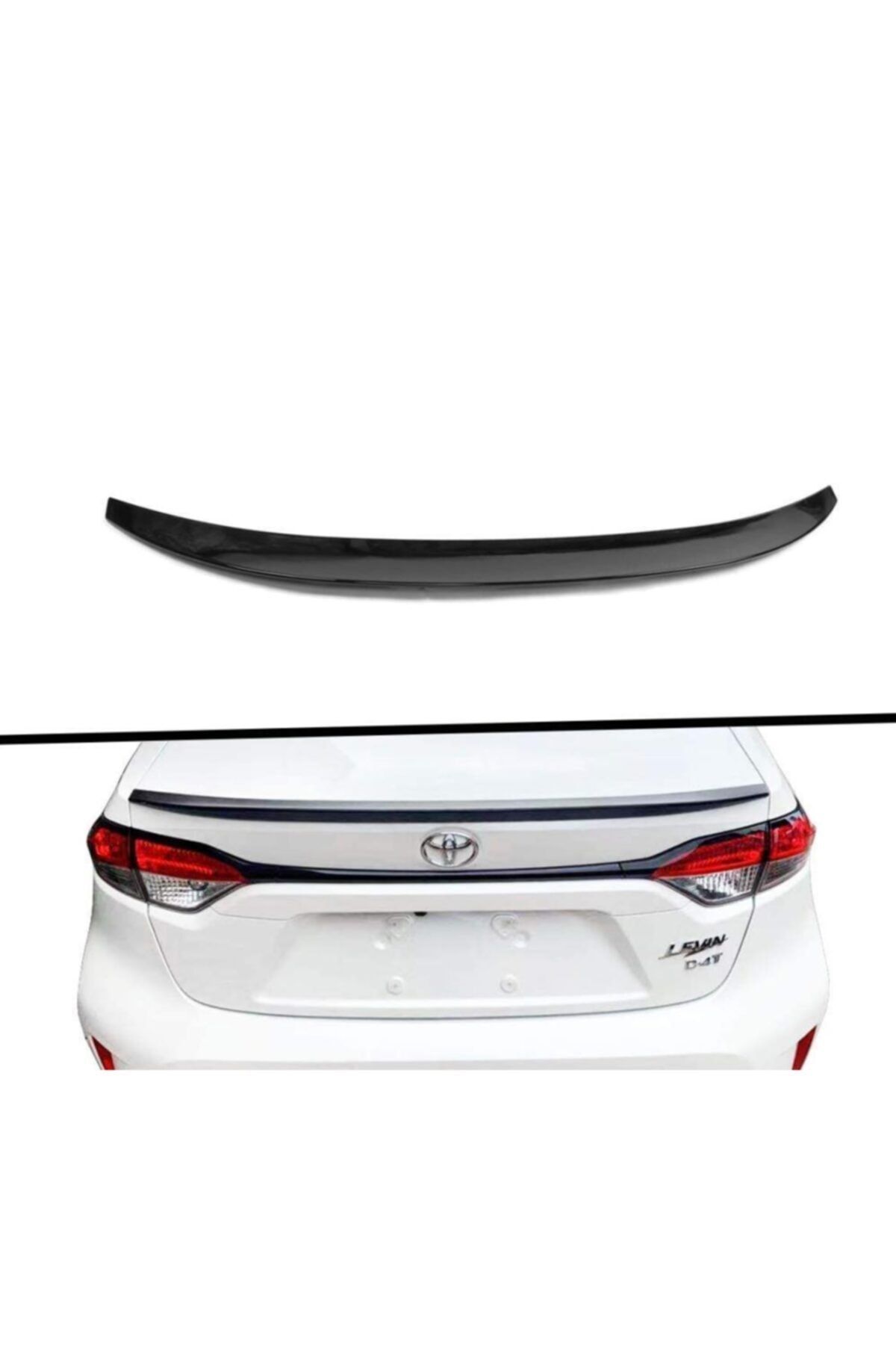 Araba Alışveriş Toyota Tuning Corolla 2020 Bagaj Üstü Boyasız Spoyler/spoiler