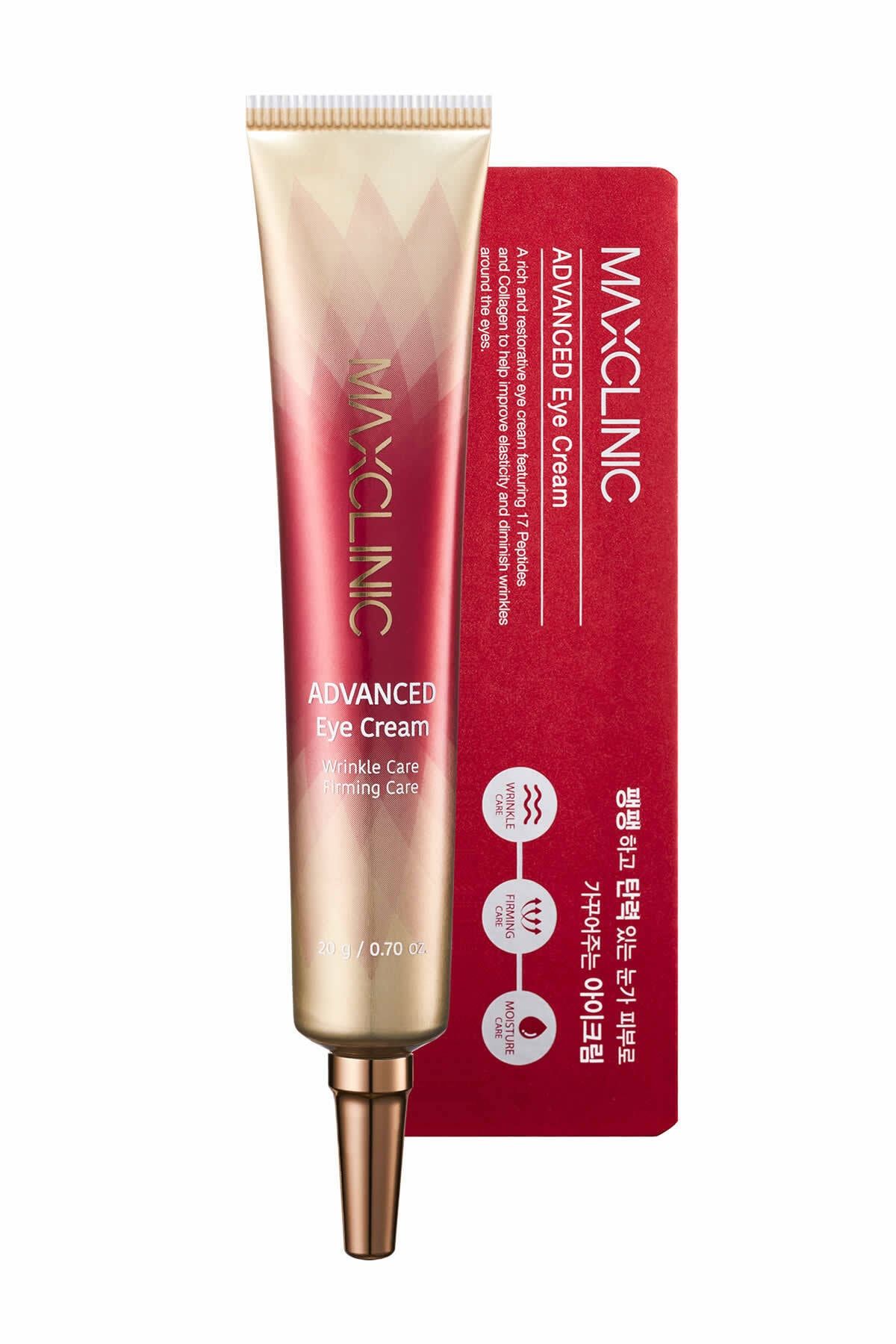 MAXCLINIC Göz Çevresi Için 17 Çeşit Peptid, Örümcek Ağı Peptid Ve Kolajen Içeren Advanced Eye Cream