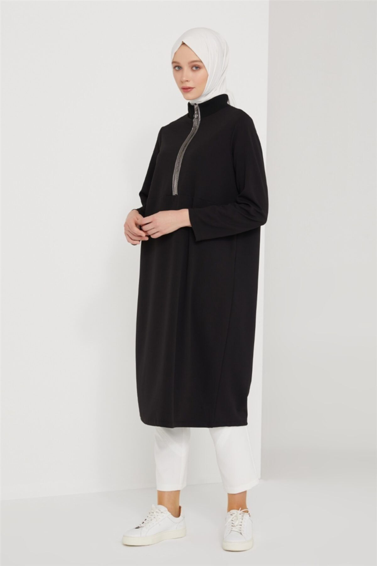 Armine Kup Detaylı Pantolon 21k2104 Ekru