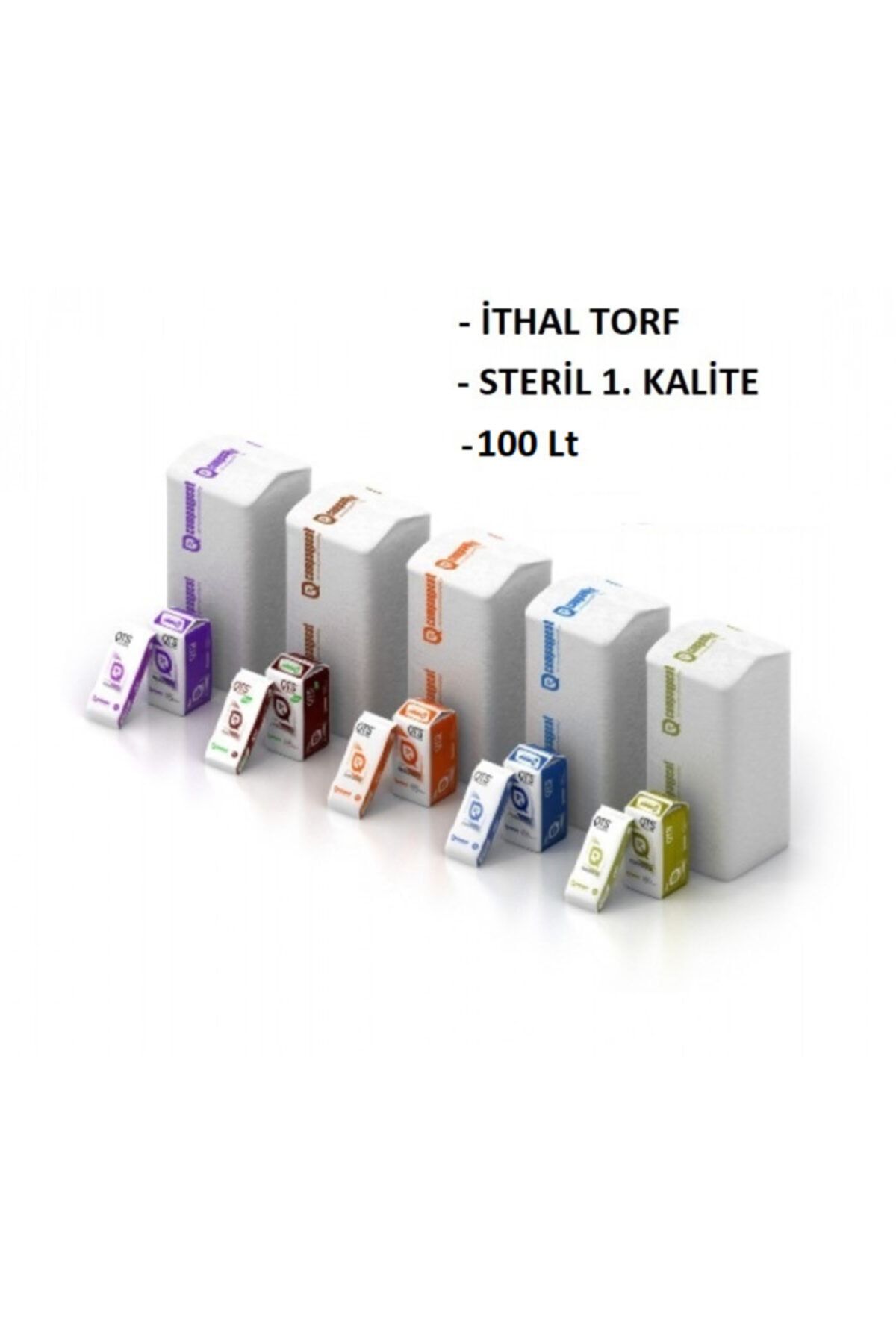 MST 100 Lt Ithal Torf, Kaktüs-skulent Toprağı, Fide Toprağı, Çiçek Toprağı, Saksı Toprağı