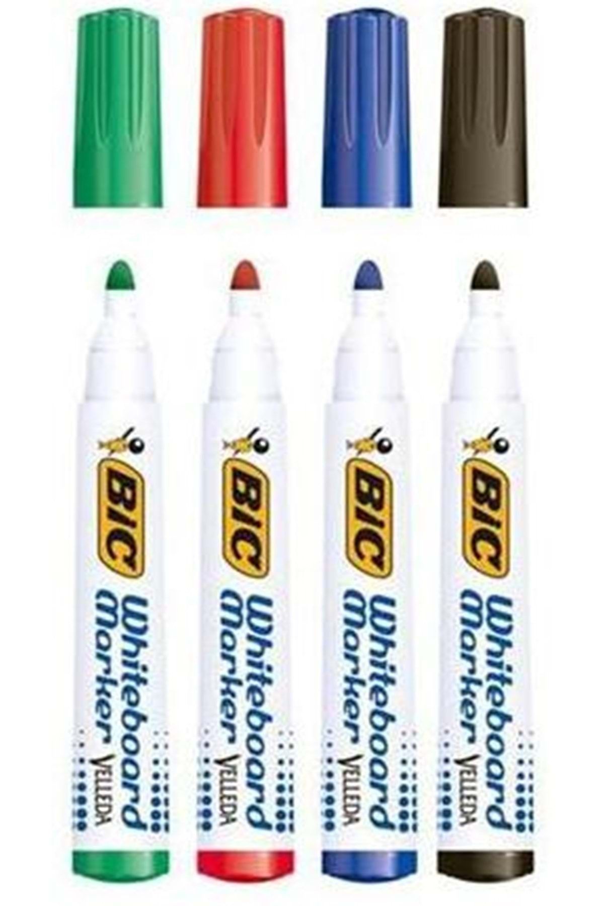 Bic Bıc Velleda 1701 Eco Yuvarlak Uç Siyah..