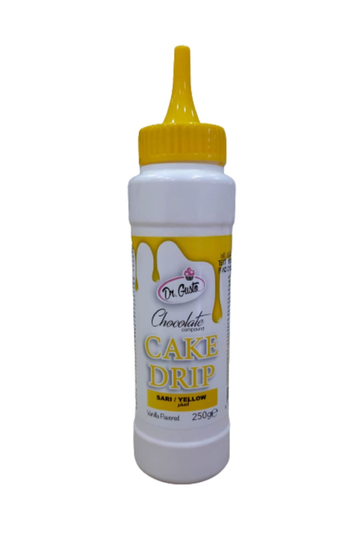 Dr. Gusto Sarı Cake Drip 250gr