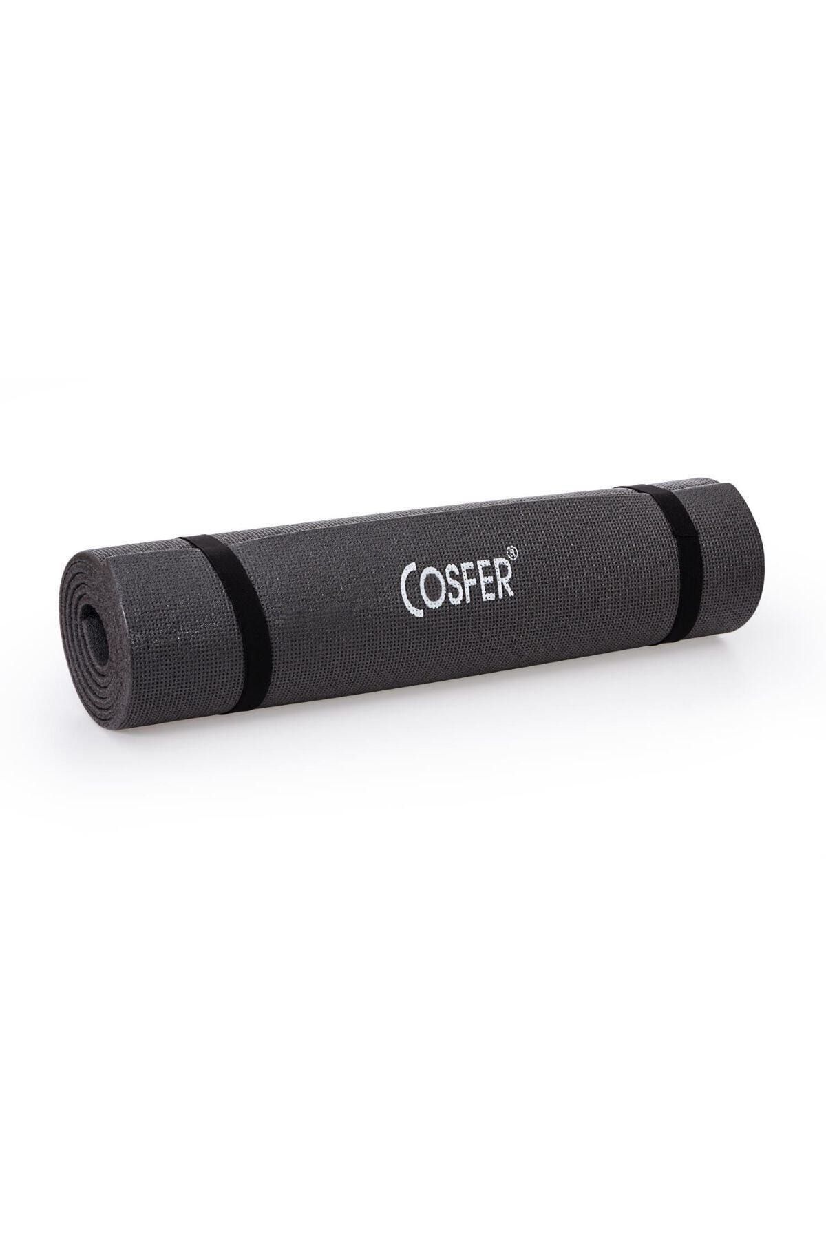 Cosfer Siyah 6,5 mm Pilates Ve Yoga Minderi
