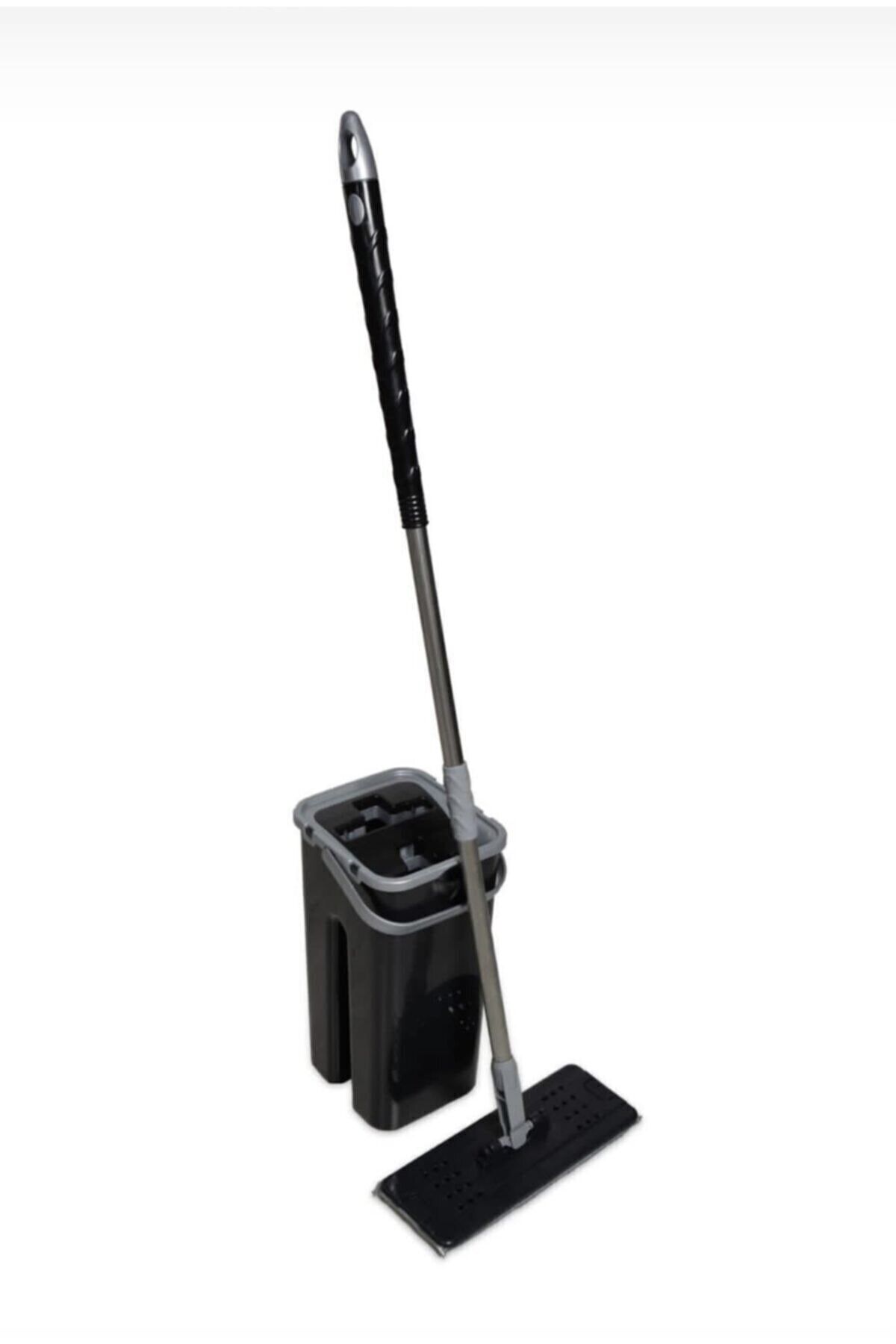 Zambak Plastik Zambak Tablet Mop Pratik Temizlik Seti Siyah 1 Yedek Bez Tyc00202793883