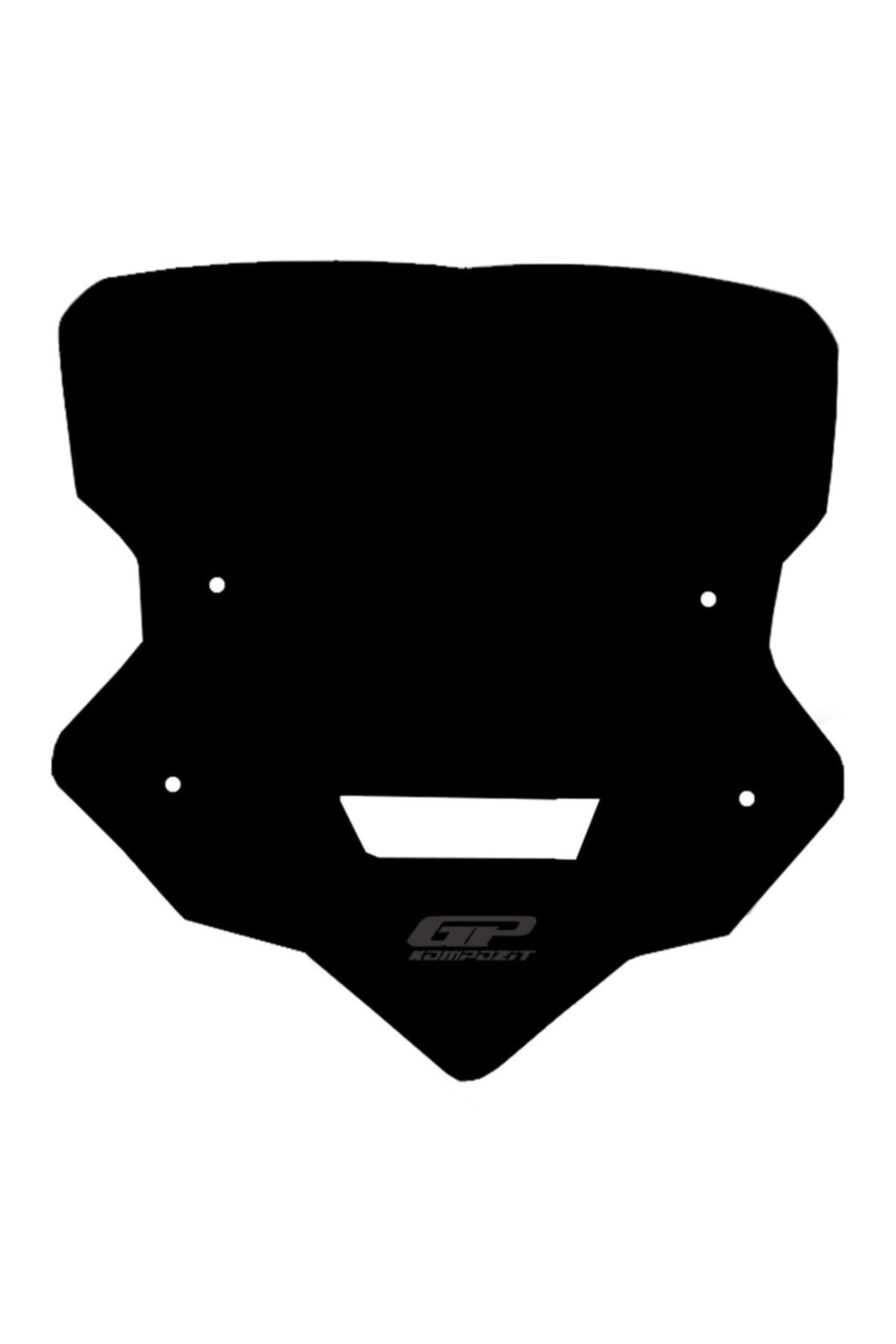 GP KOMPOZİT Yamaha Mt-25 2020-2021 Uyumlu Ön Cam Siyah 37 Cm