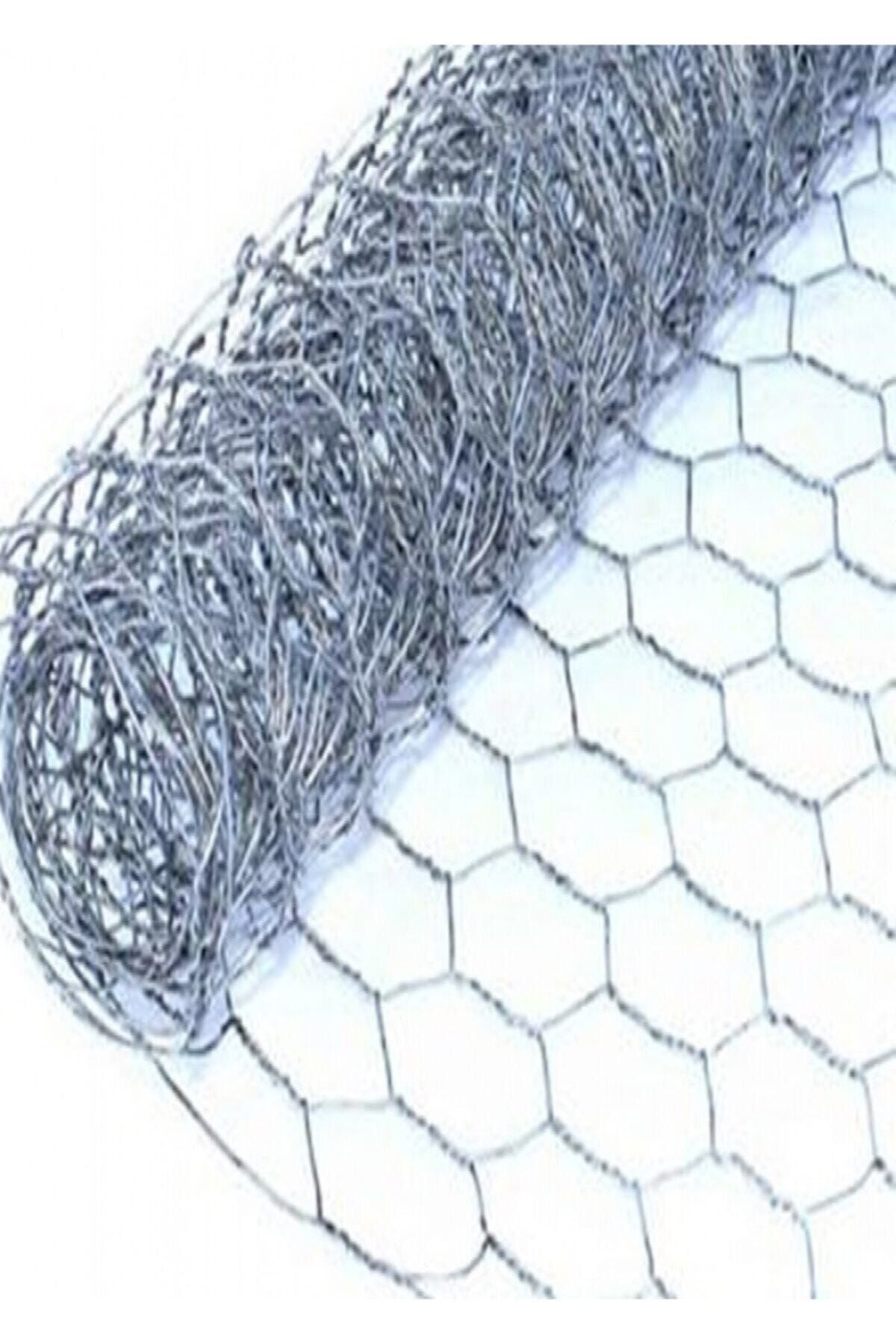 Cegel Ziraat 100 Cm, 7x7 Göz Aralıklı Örgülü Çit Teli 1,1 Mm Kalınlığında