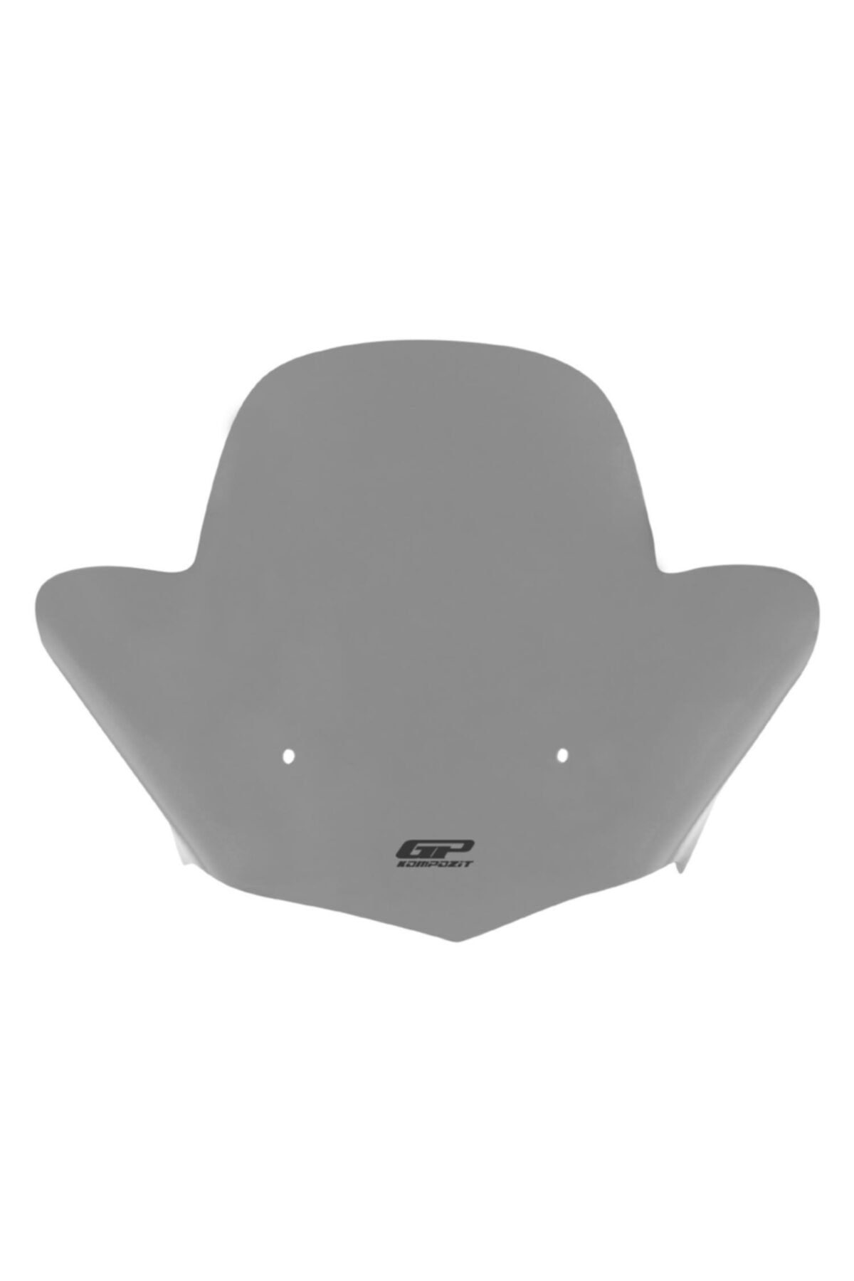 GP KOMPOZİT Bmw K 1200 R 2006-2008 Uyumlu Spor Ön Cam Füme 33 Cm