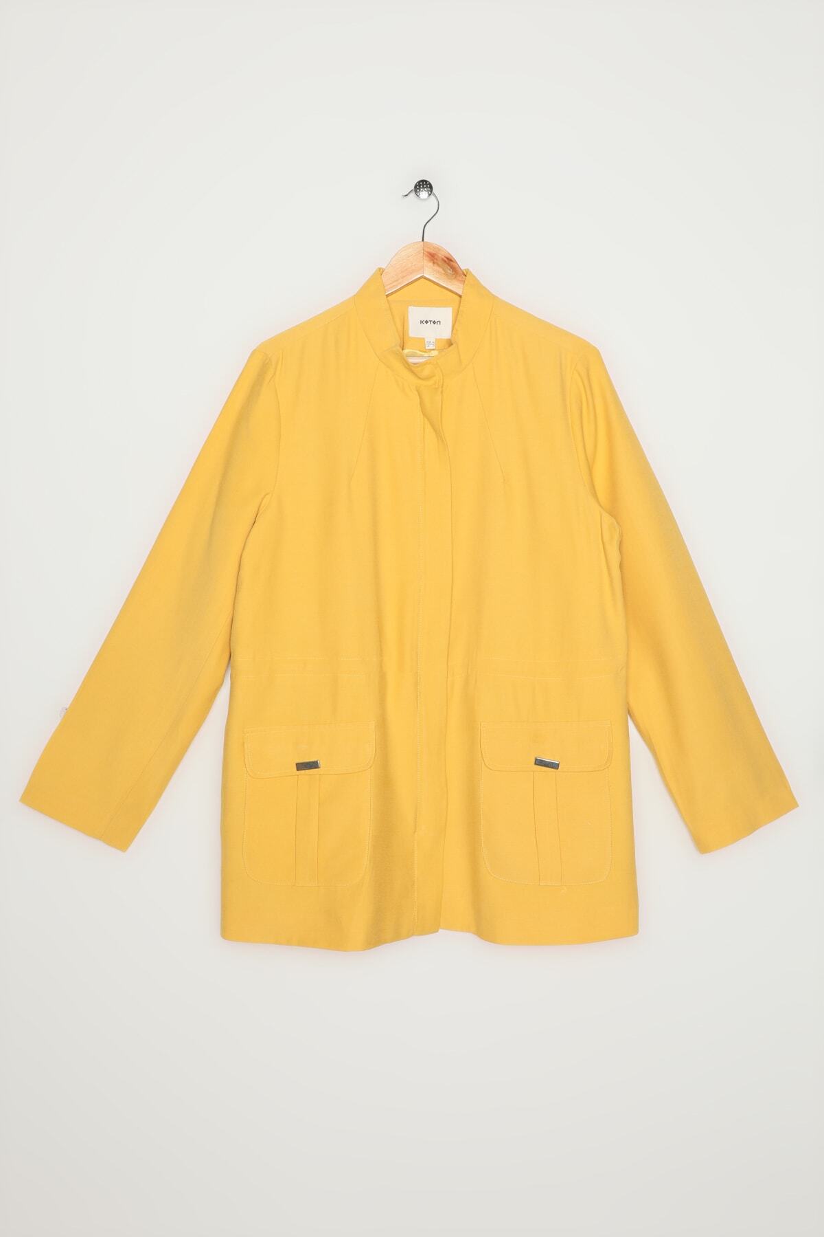 Koton Kadın Hardal Parka 0KAK06447EX