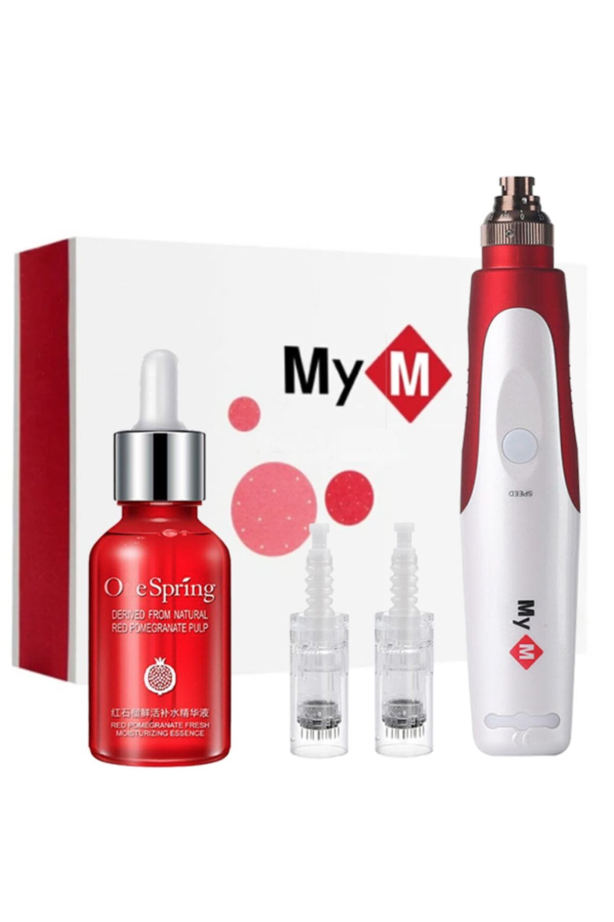 MyM Micro Needle Therapy Dermapen Cihazı Ve Kalıcı Makyaj Cihazı Dermaroller Cihazı Bbglow Cihazı