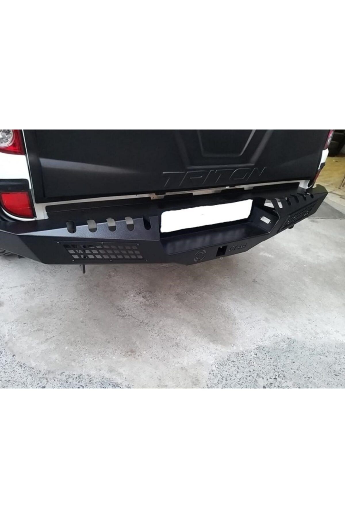 ozcankrom Toyota Hilux Arka Tampon Koruma 2007-2015