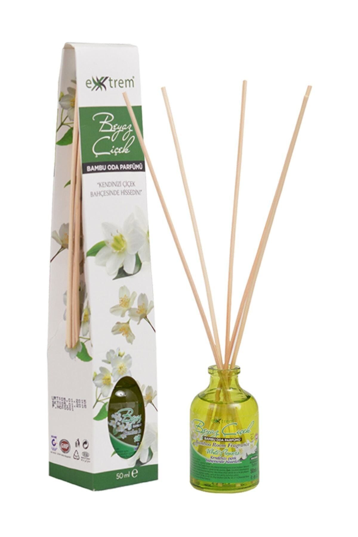 Extrem Beyaz Çiçek Bambu Oda Kokusu 50 ml