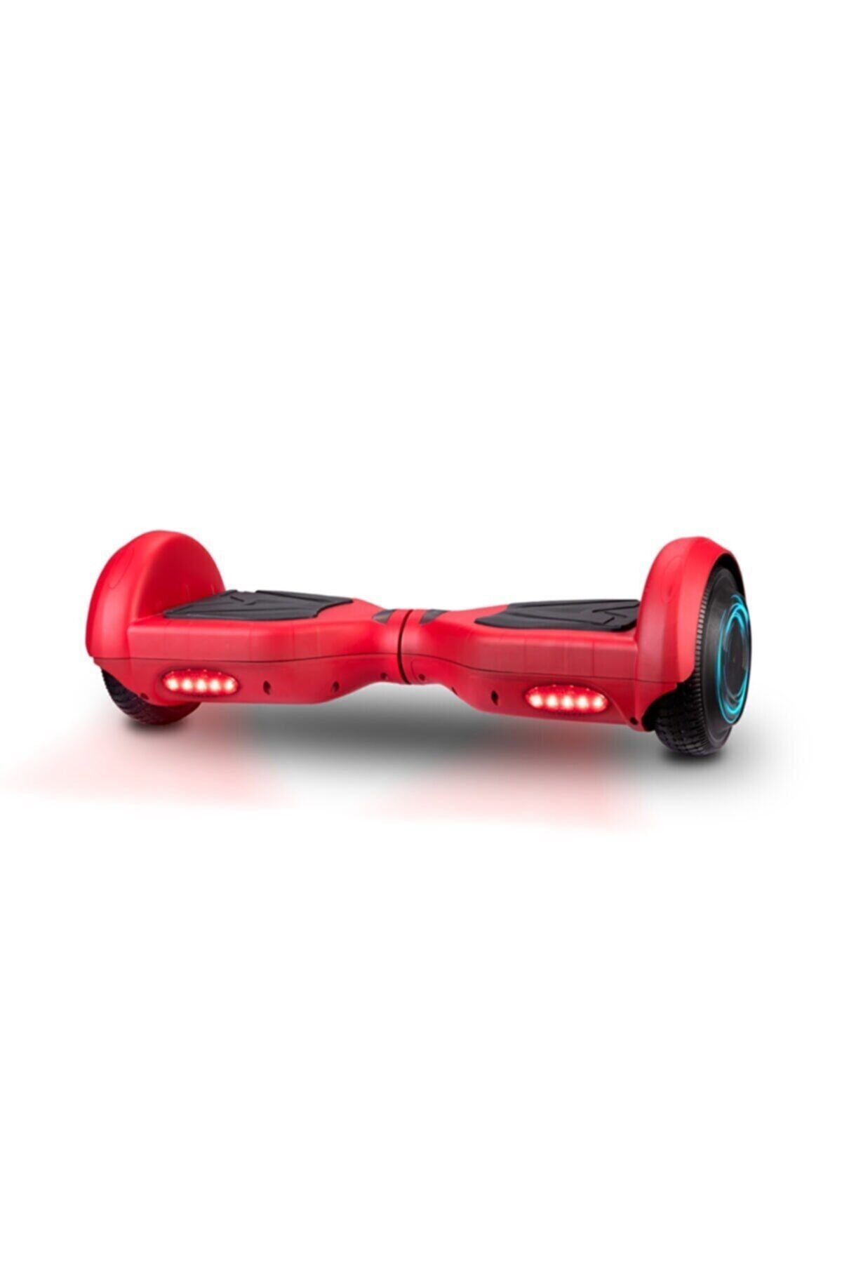 GOLDMASTER Gomaster Mat Kırmızı 6.5 Inch Akıllı Dengeli Elektrikli Kaykay Hoverboard Red Fire 8698758837959