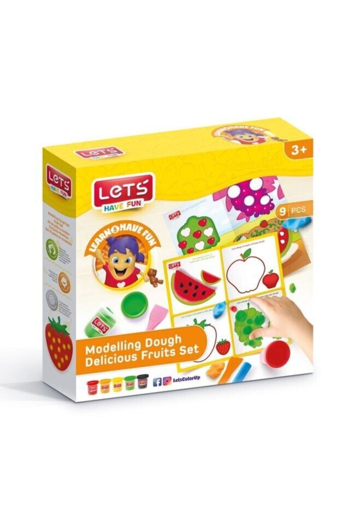 Lets Oyun Hamuru Lezzetli Meyveler Seti (10 Parça) L9009