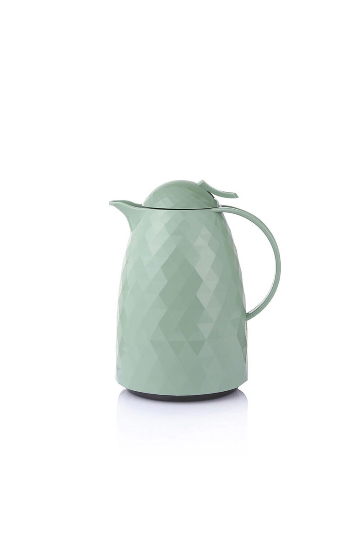 EW's Kitchenware 1 Lt Nefti Prizma Basma Kapaklı Termos