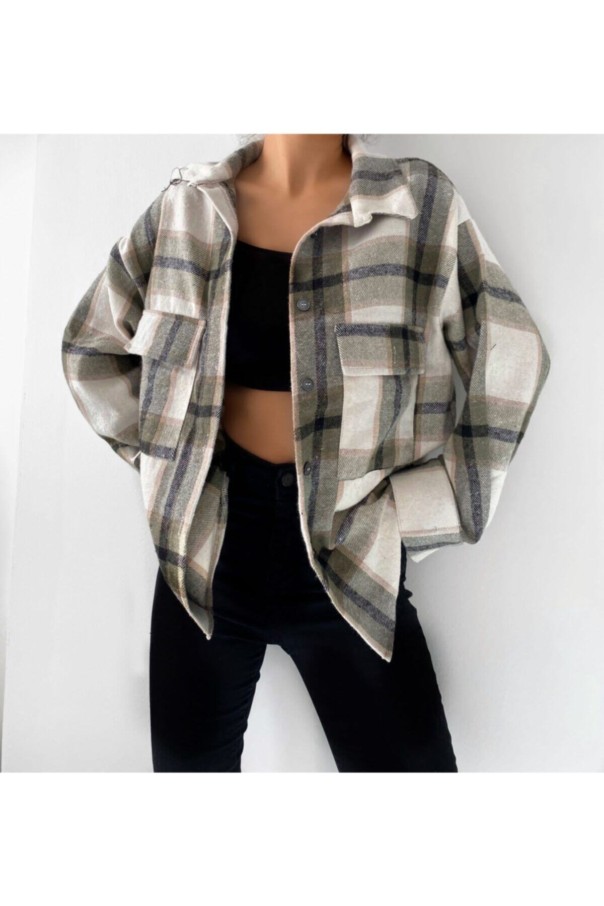 bountyfashion Oversize Oduncu Gömlek