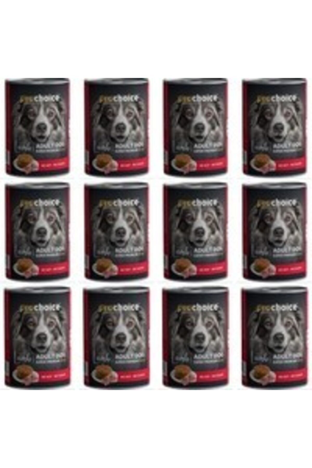 PROCHOİSE 12'li Karışık Köpek Mamasi 400 Gr