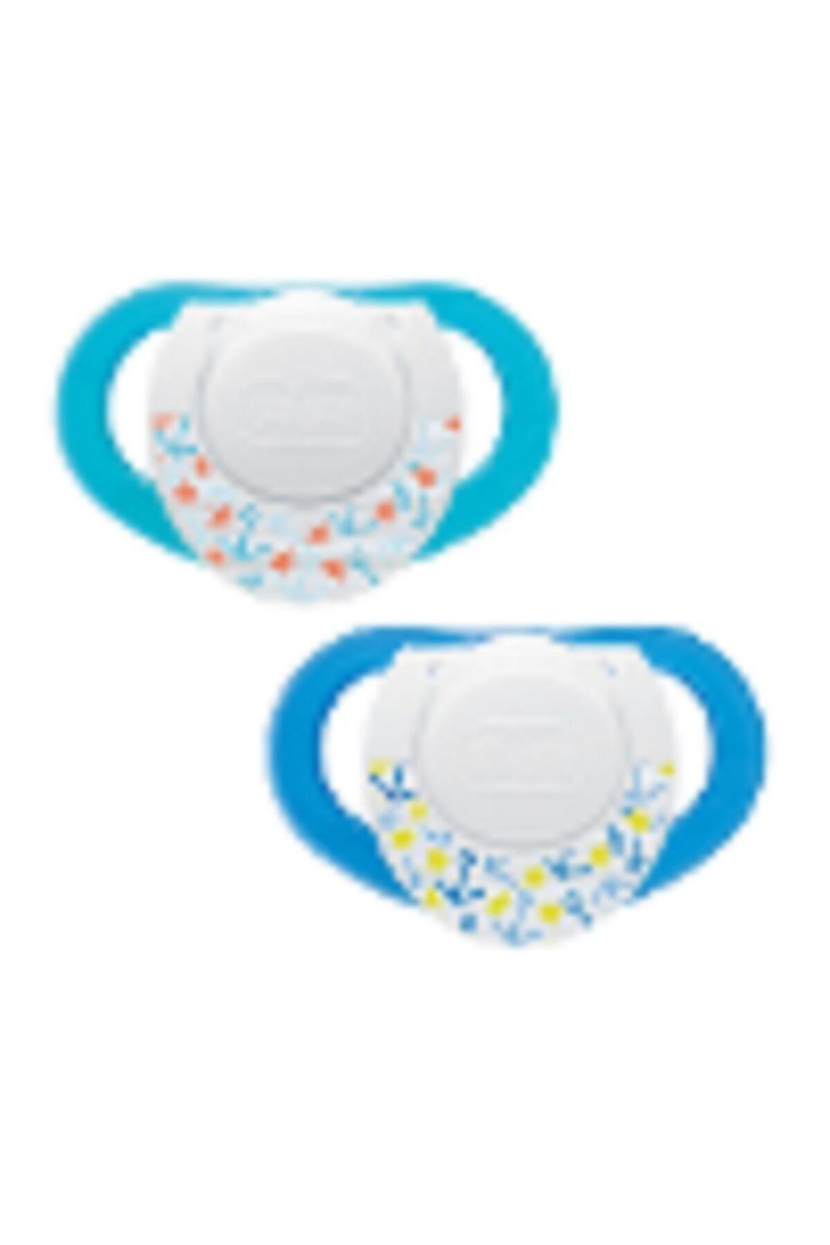 Chicco Physio Compact Kauçuk Emzik Erkek 6-16 Ay 2li