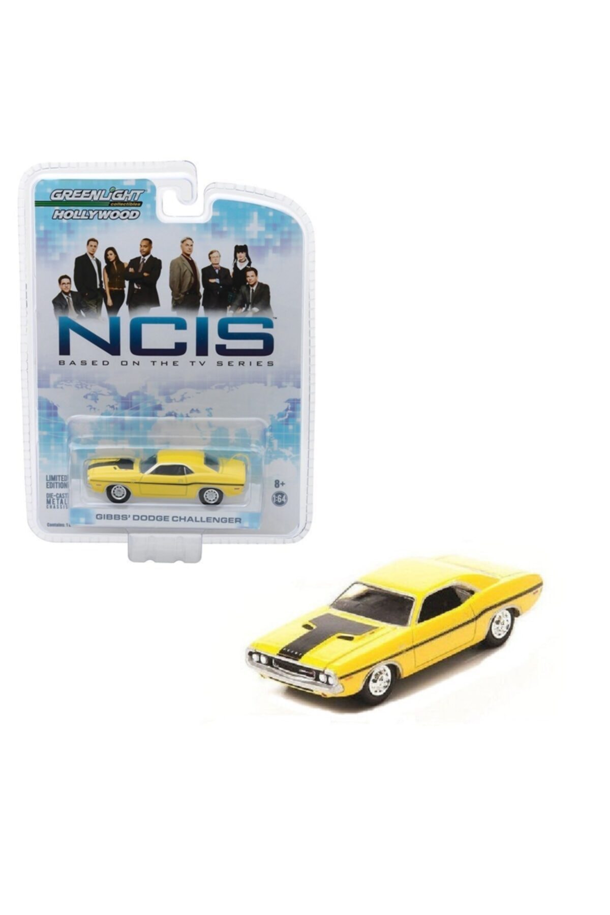 Greenlight Dodge Challenger Gibb's Car Ncıs 1:64